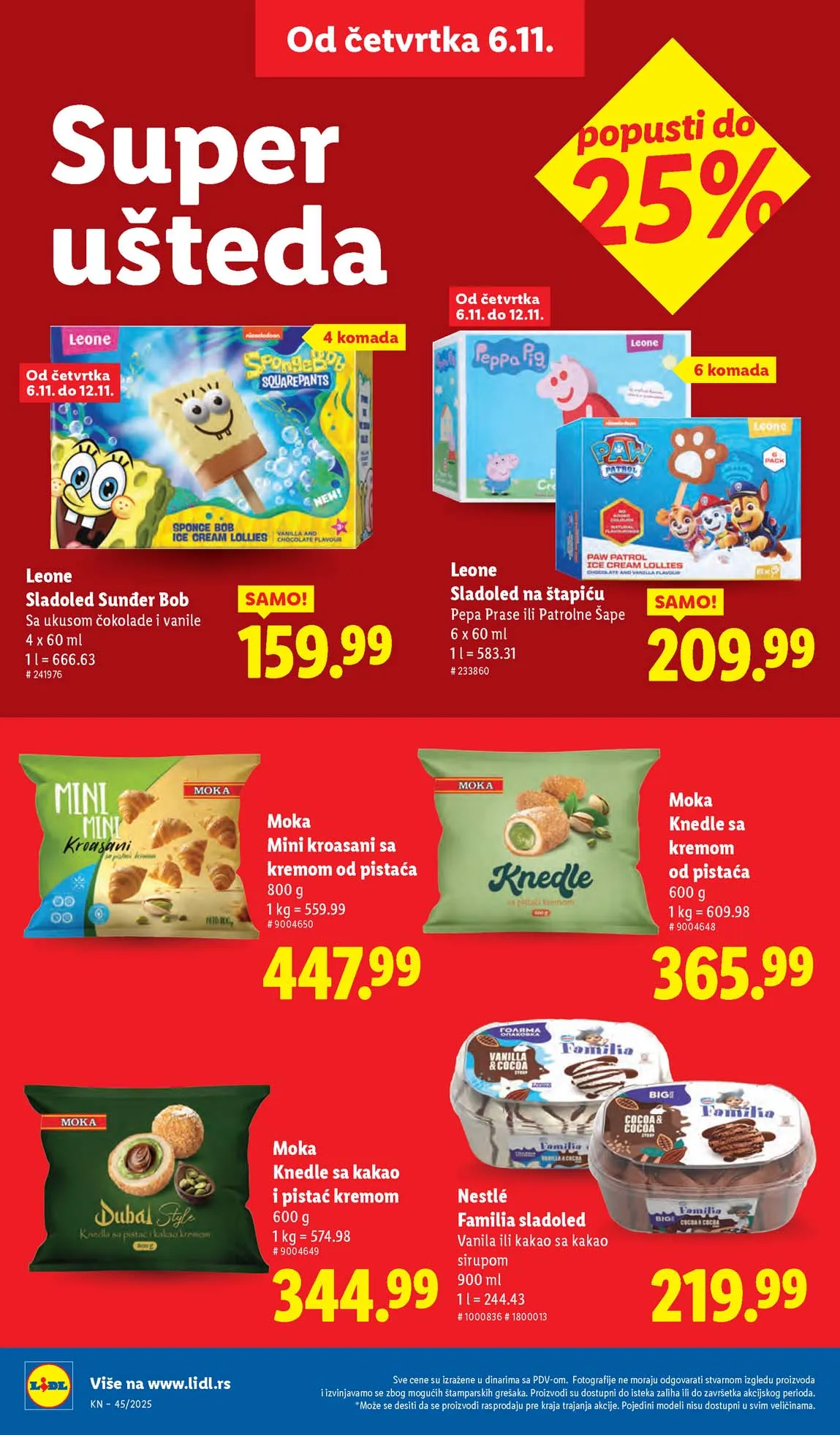 Lidl katalog sniženja Lidl akcija sniženja