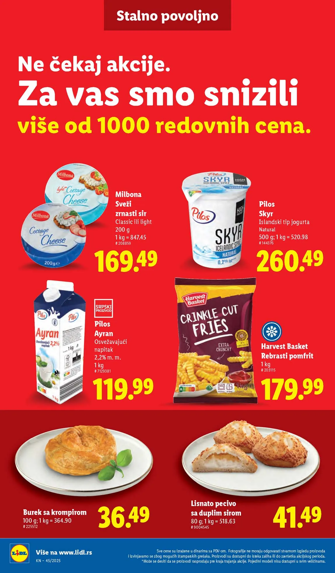 Lidl katalog sniženja Lidl akcija sniženja