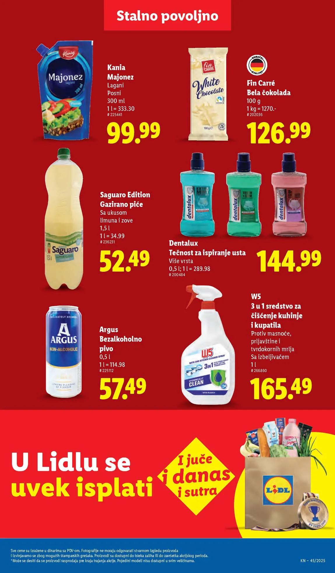 Lidl katalog sniženja Lidl akcija sniženja