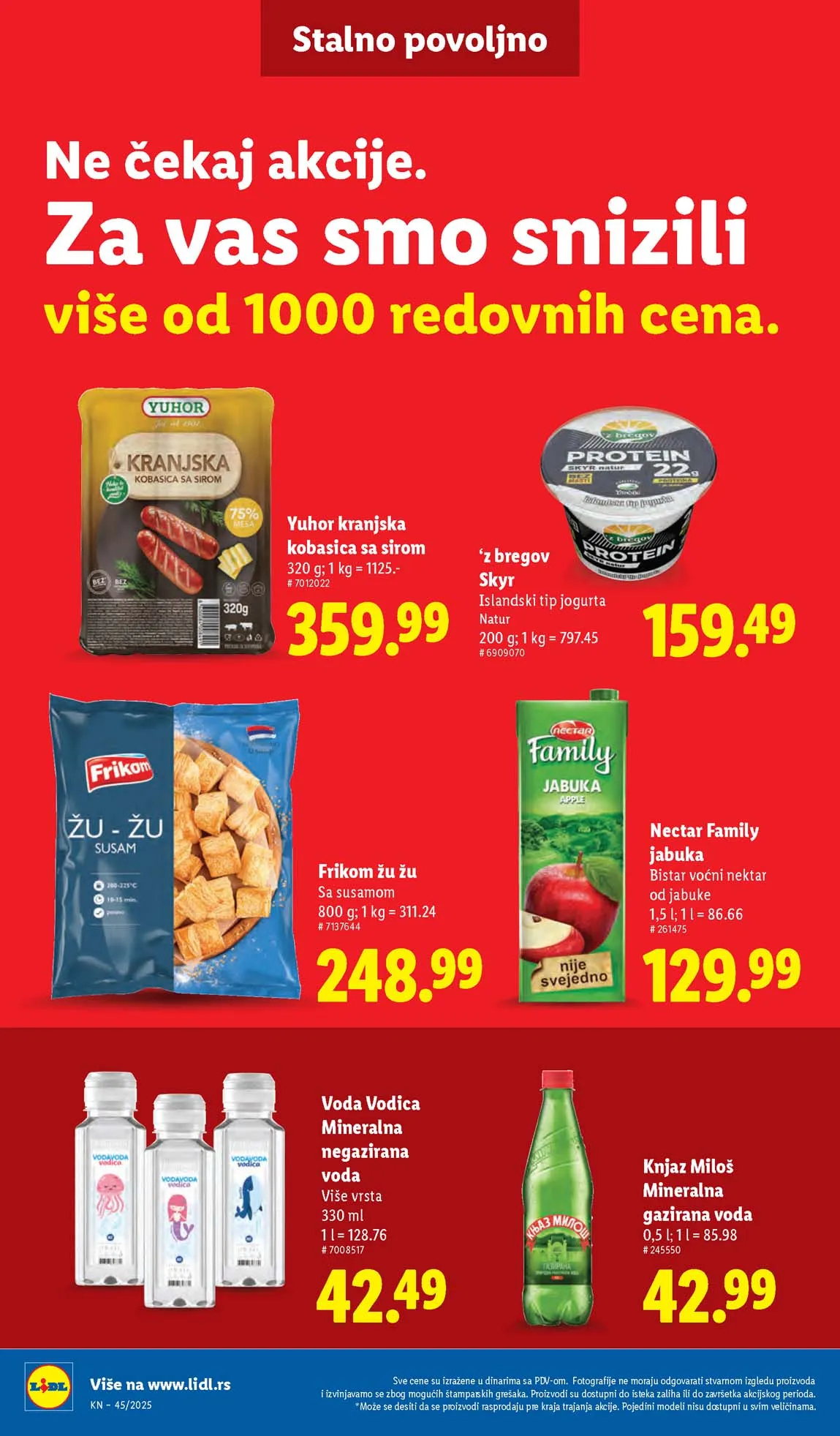 Lidl katalog sniženja Lidl akcija sniženja