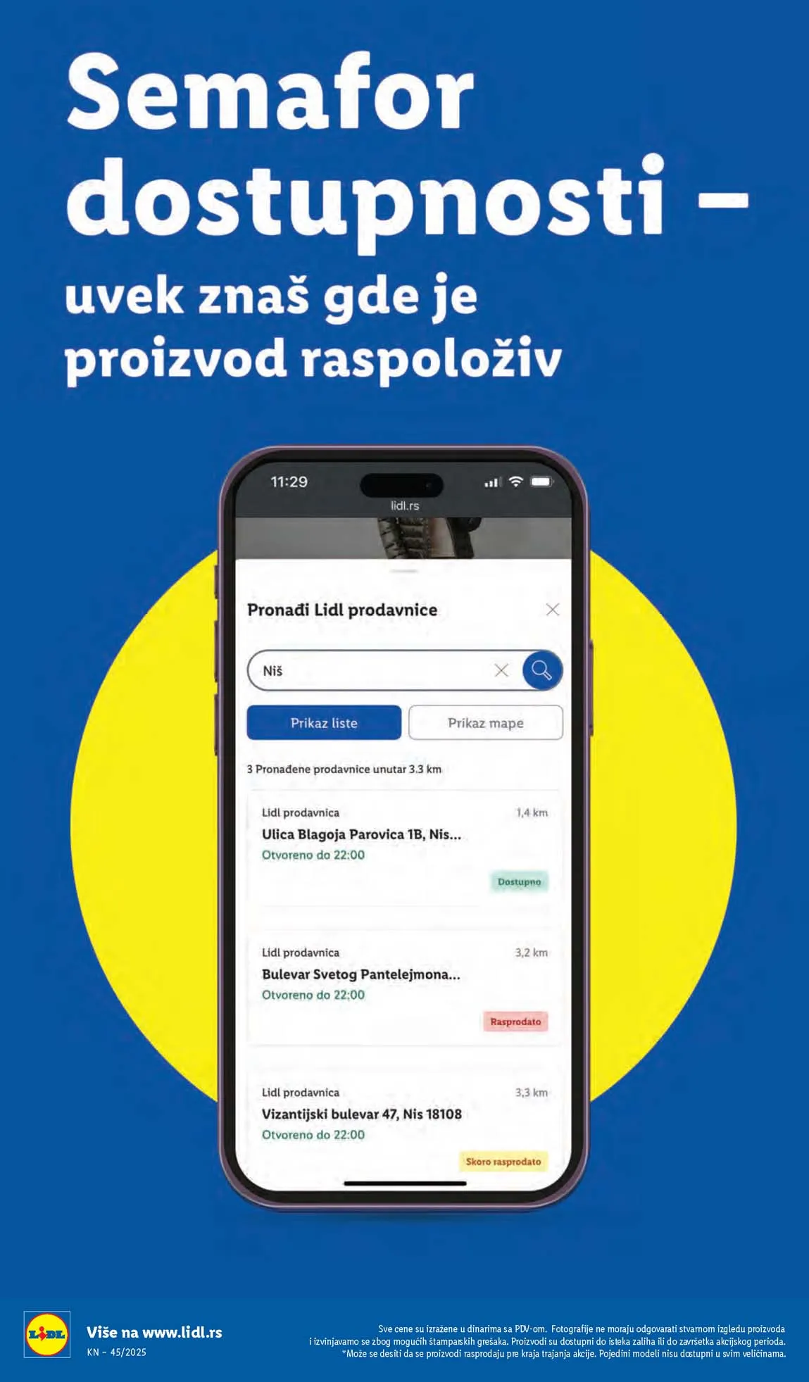 Lidl katalog sniženja Lidl akcija sniženja