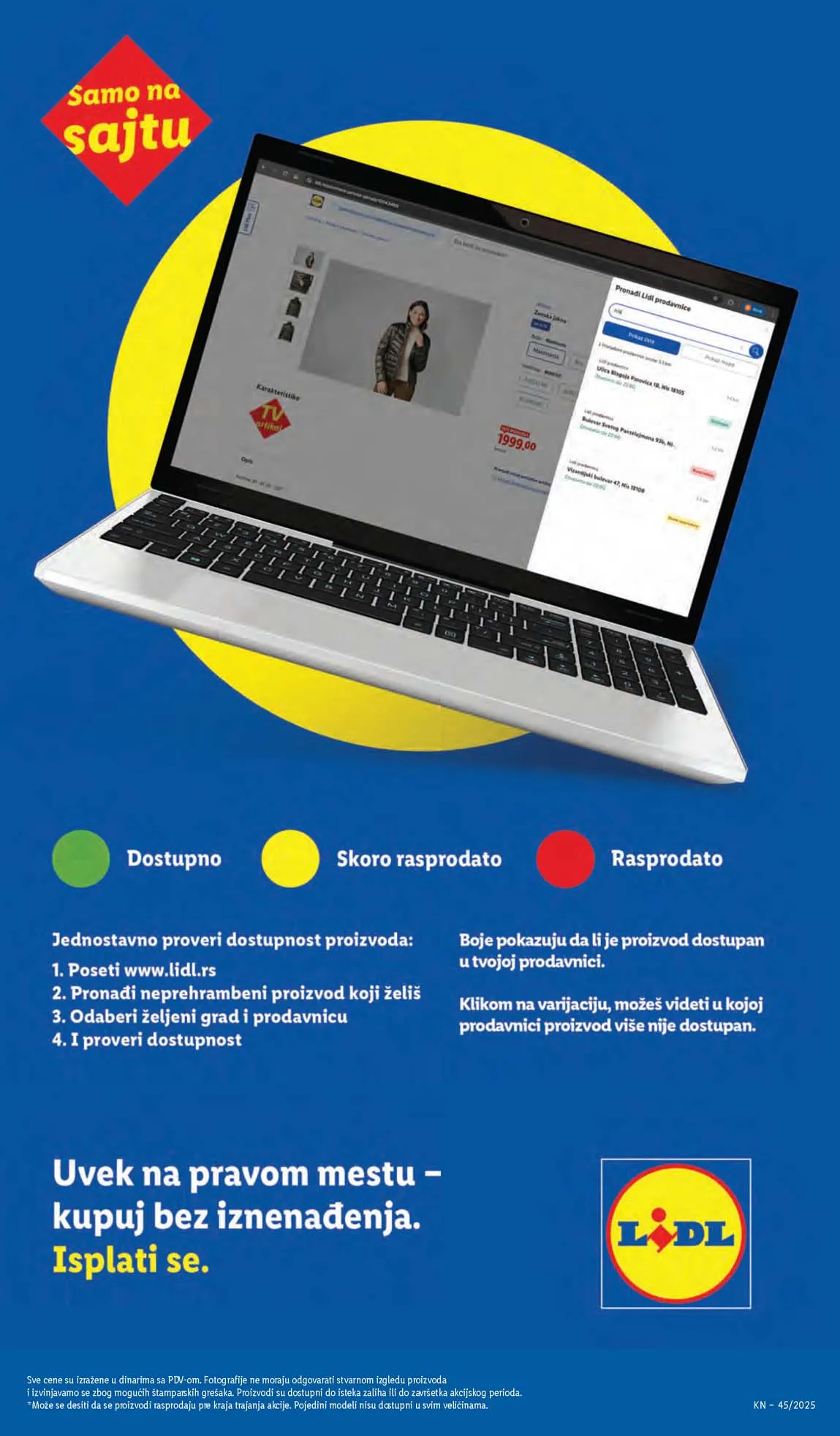 Lidl katalog sniženja Lidl akcija sniženja