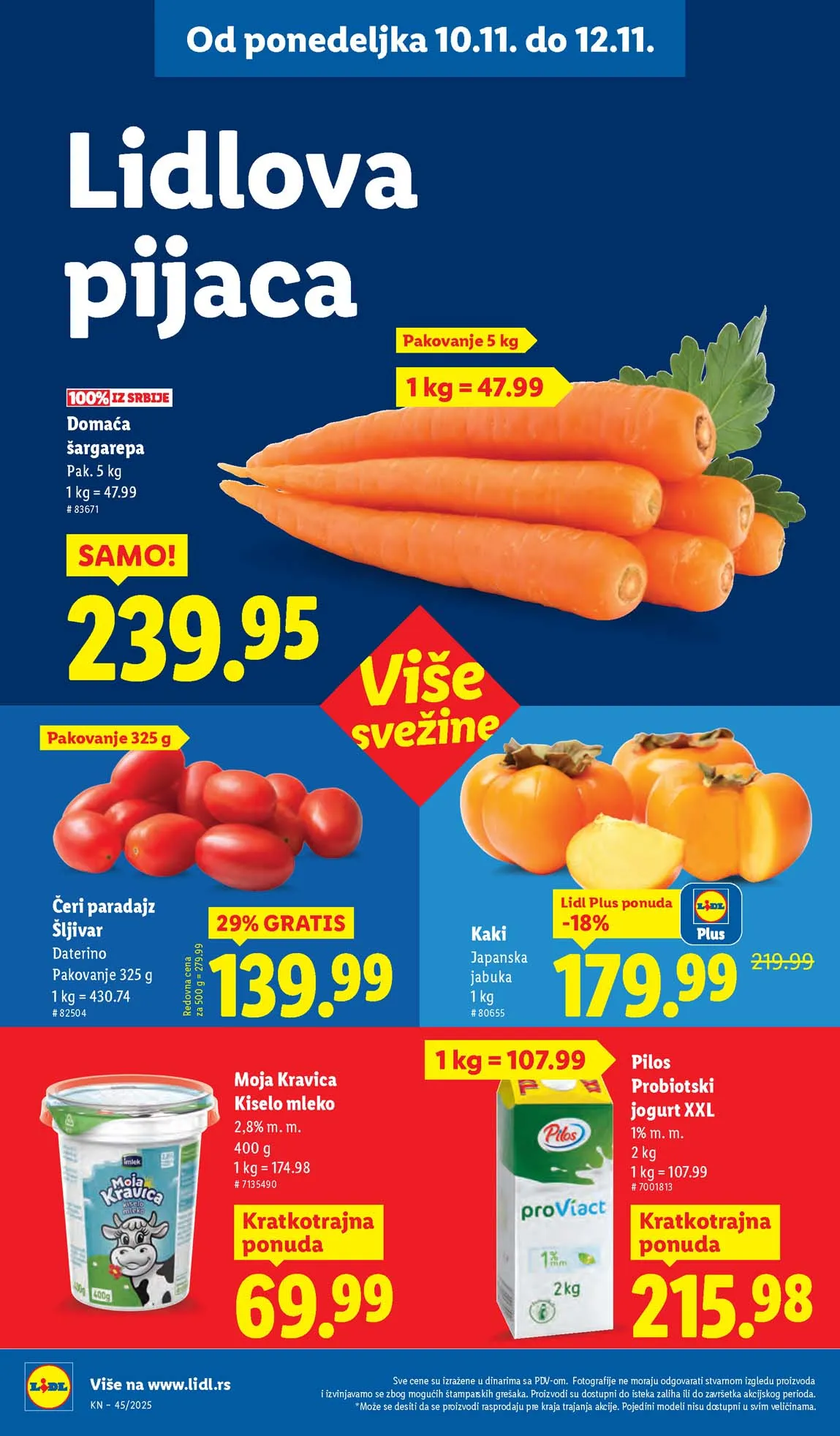 Lidl katalog sniženja Lidl akcija sniženja