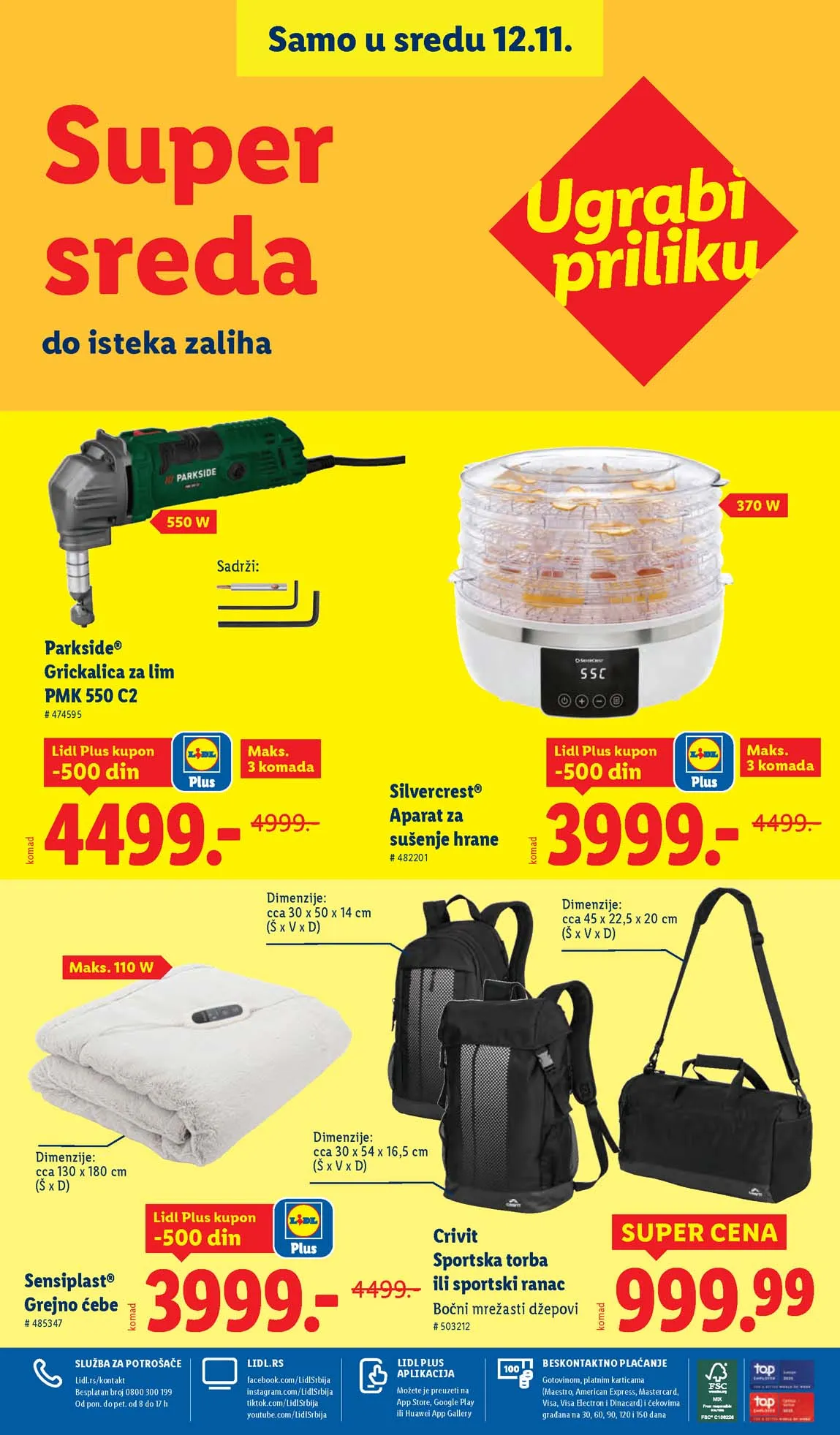 Lidl katalog sniženja Lidl akcija sniženja