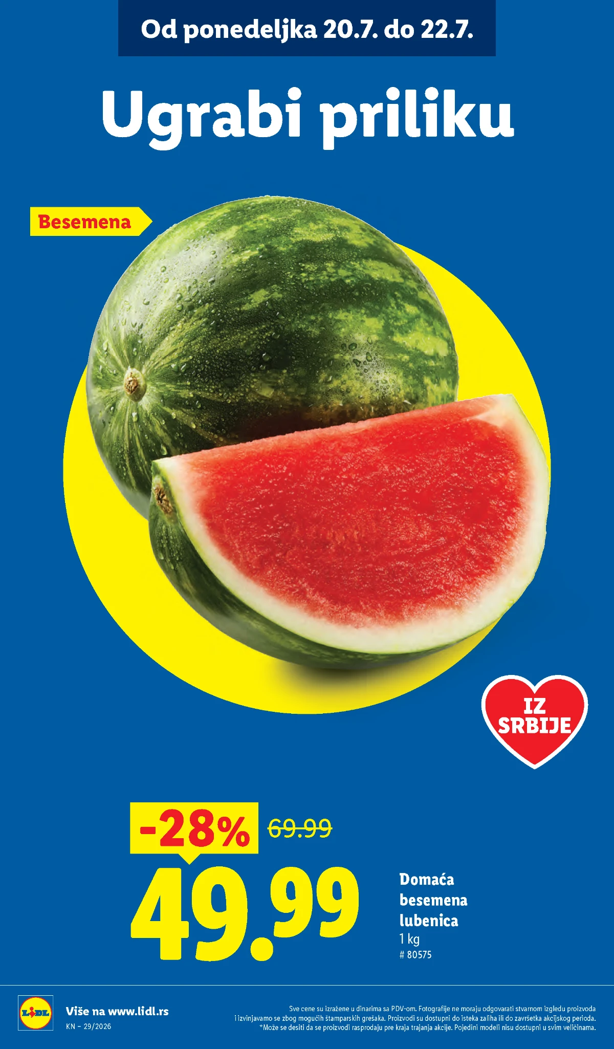 Lidl katalog – deterdženti, omekšivači i sredstva za pranje po akcijskim cenama