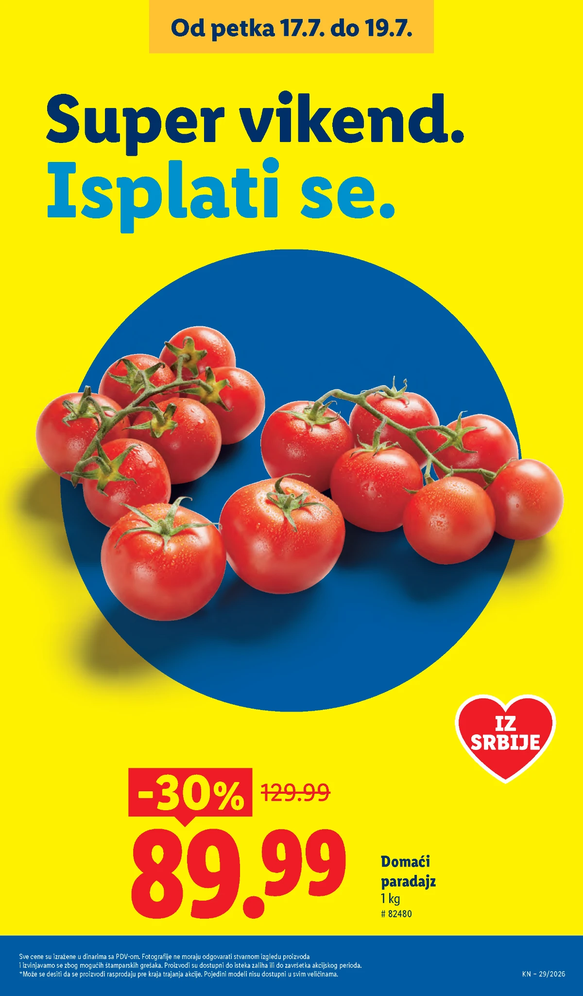Kroasani, rolnice i proja sa sirom po Lidl cenama