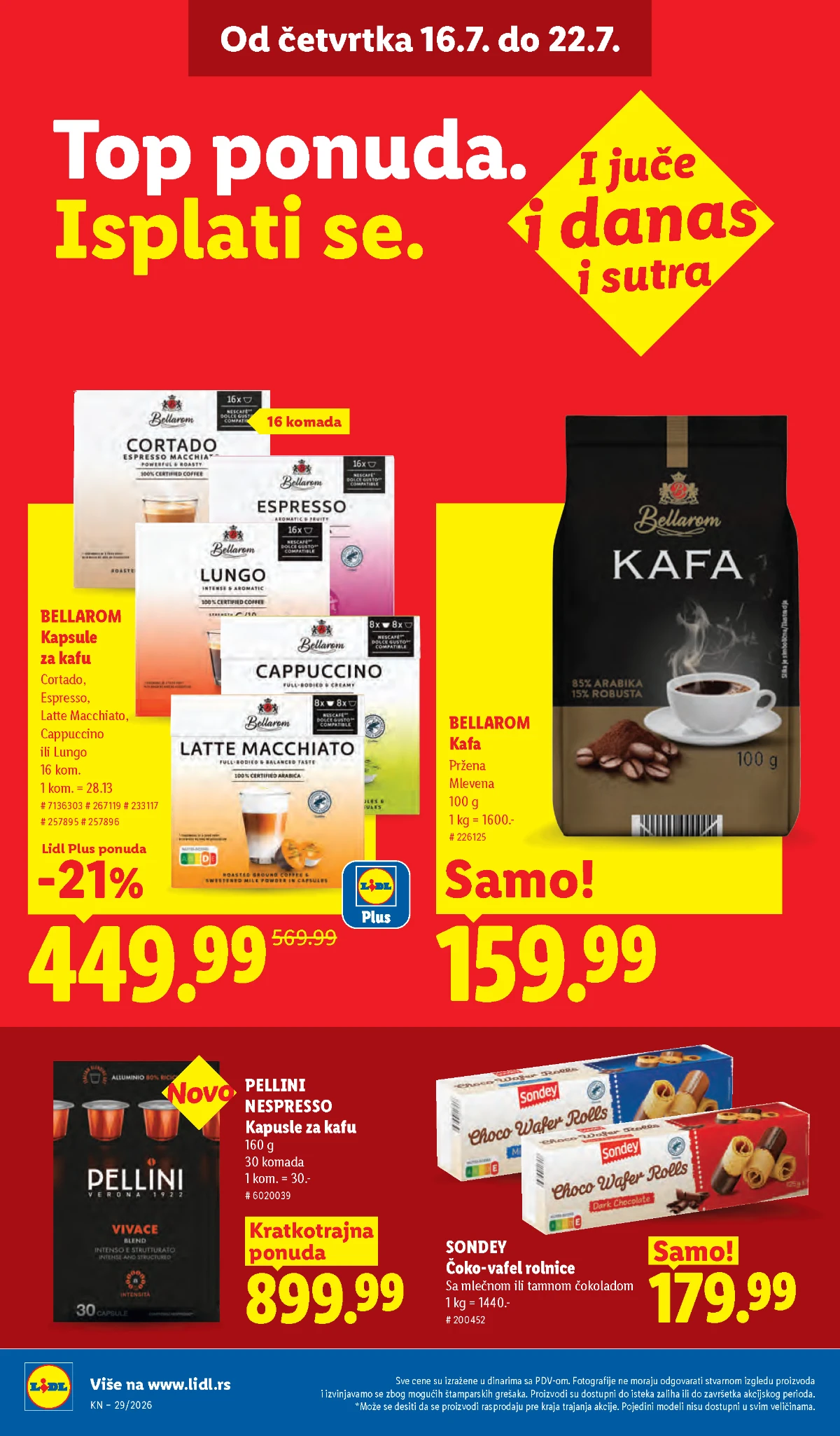 Moja Kravica mleko, pavlaka, mladi sir i probiotski jogurt na akciji