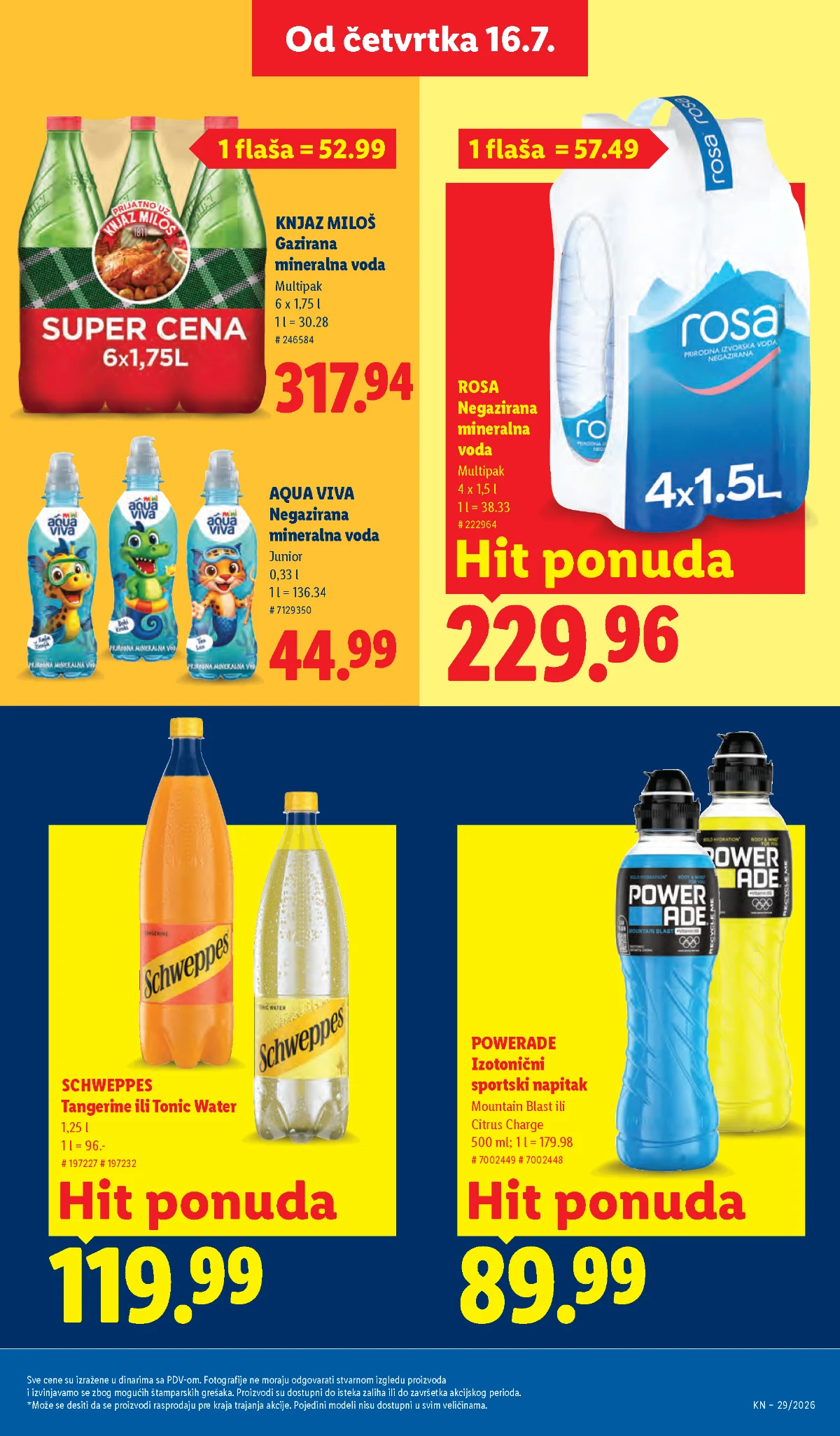 Colgate Lacalut Pantene i Naturella proizvodi na akciji