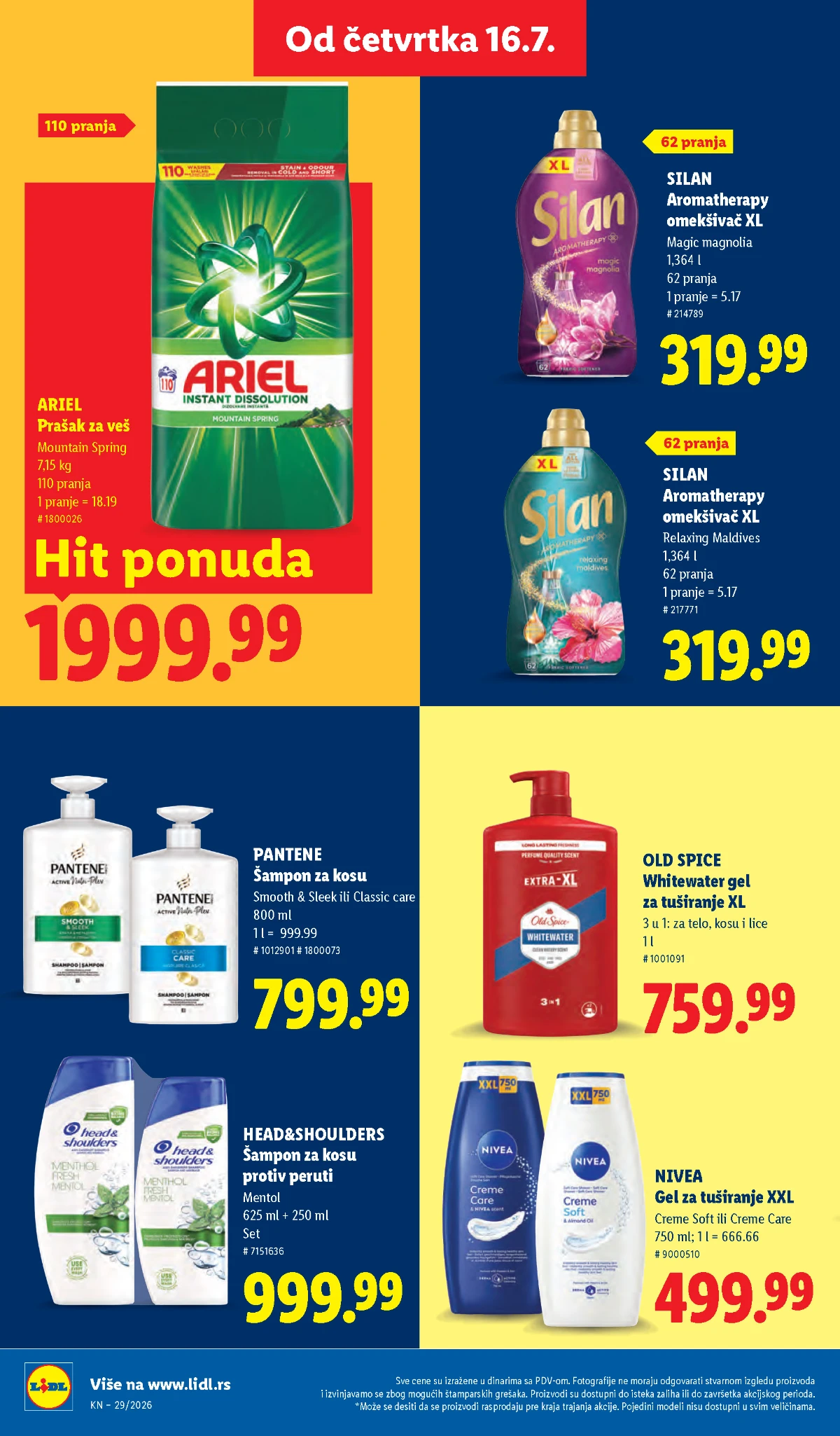 Yuhor Frikom Carnex i Tuc proizvodi po akcijskim cenama