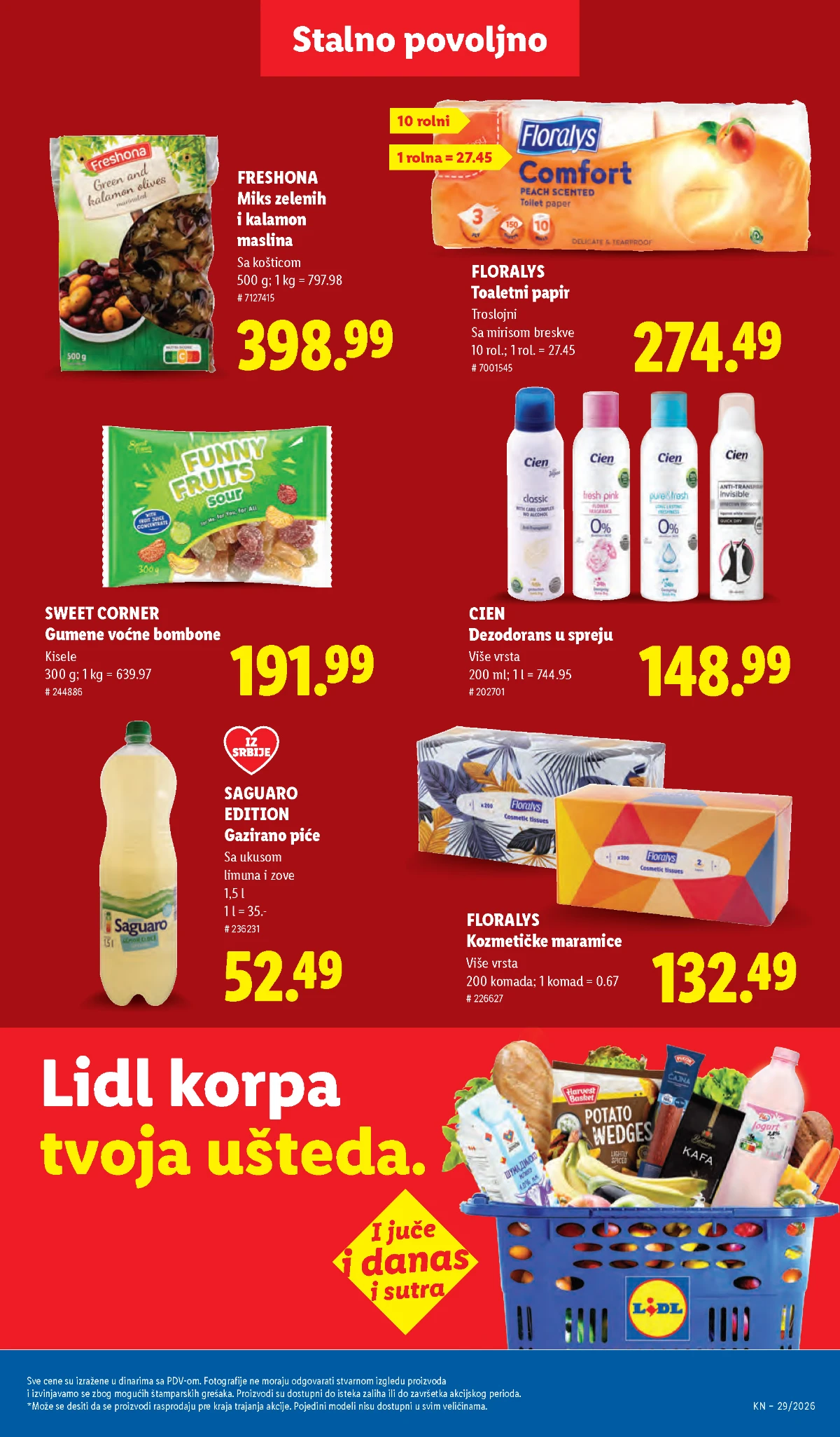 Limoncelo i Bon Gelati sladoledi na akciji