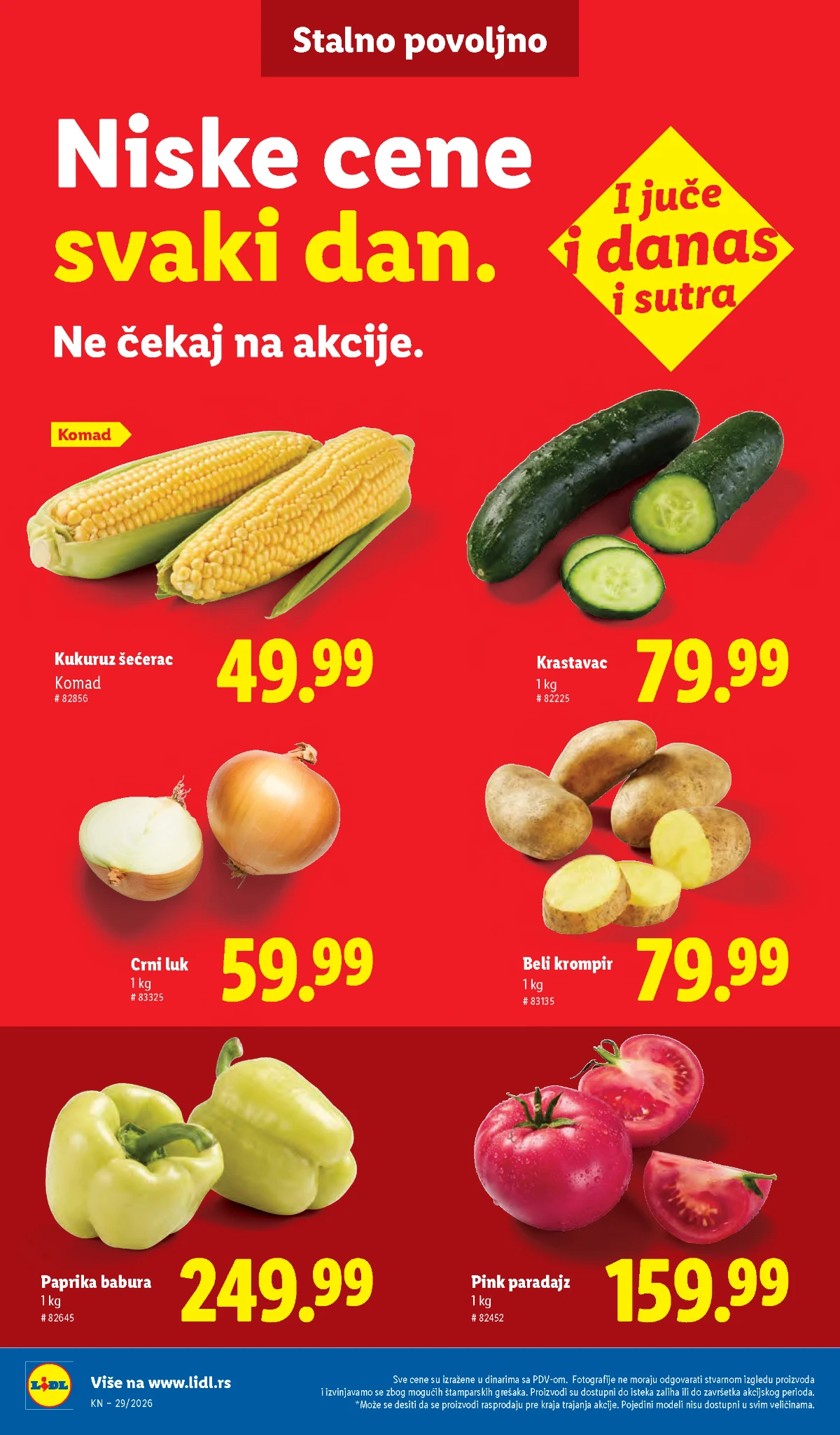 McEnnedy American Way proizvodi na akciji