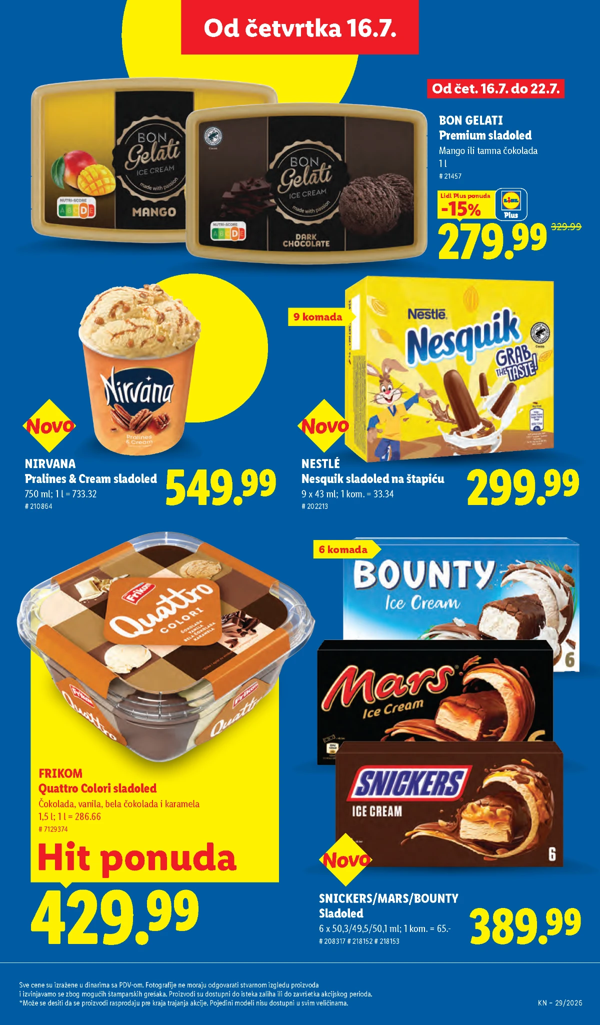 Donutsi mafini i slatki americki deserti na akciji