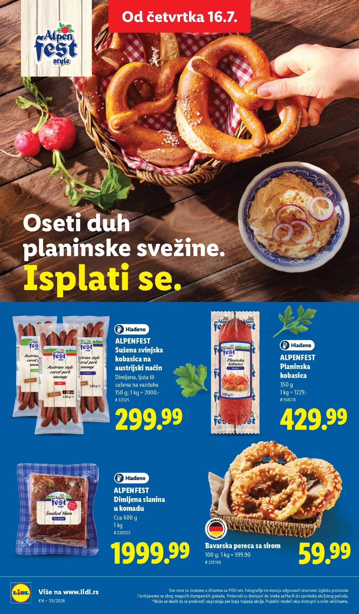 Lidl Plus kampanja i nagrade za kupce