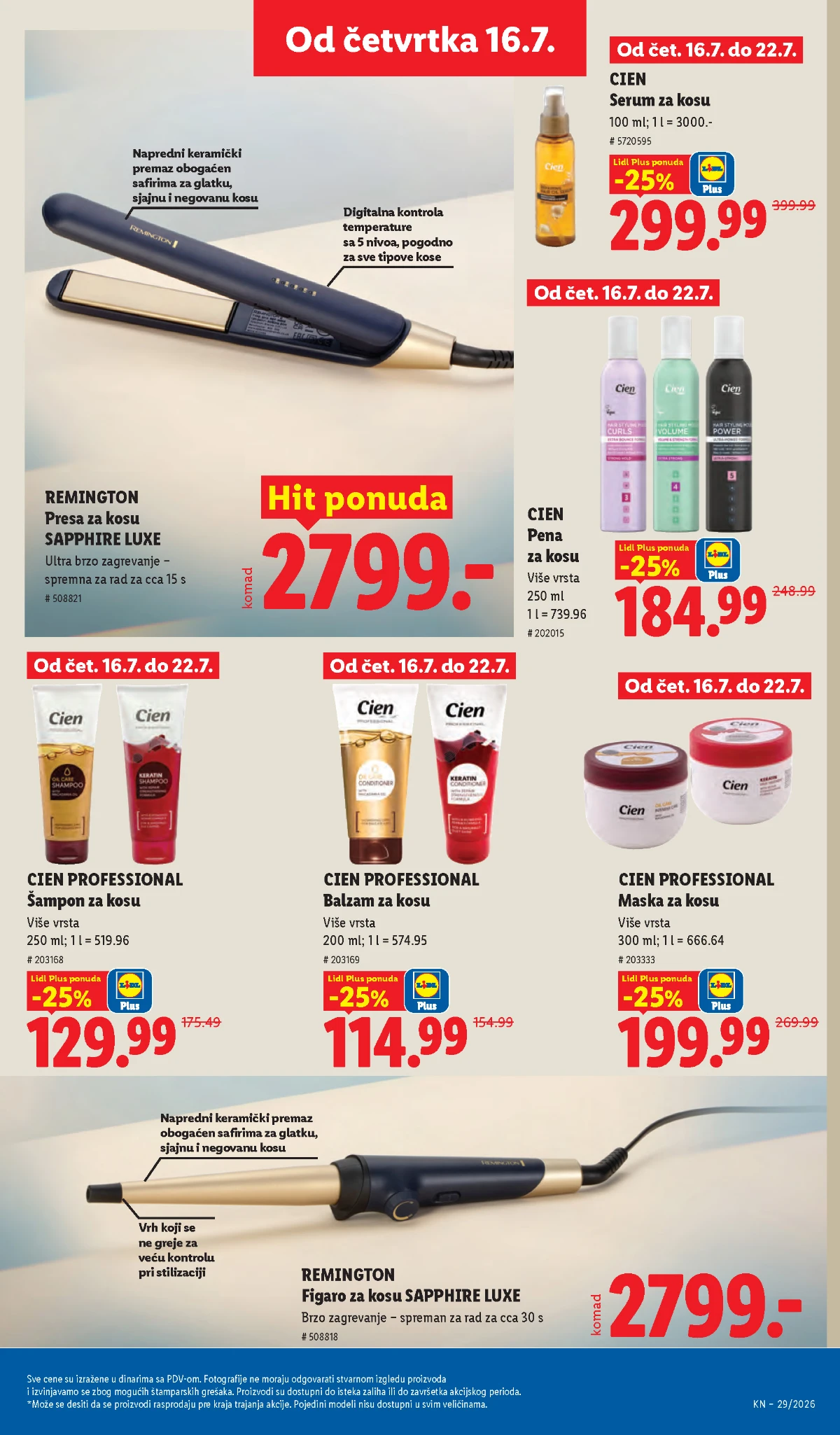 Lidl katalog strana 87 – Lidl proizvodi po akcijskim cenama
