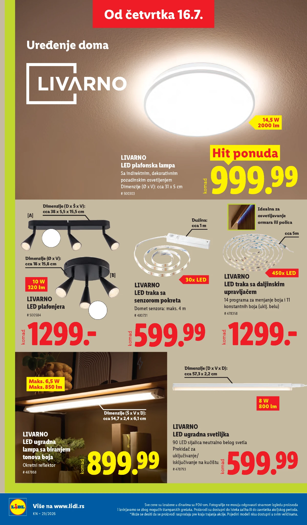 Lidl katalog strana 92 – Lidl proizvodi na akciji
