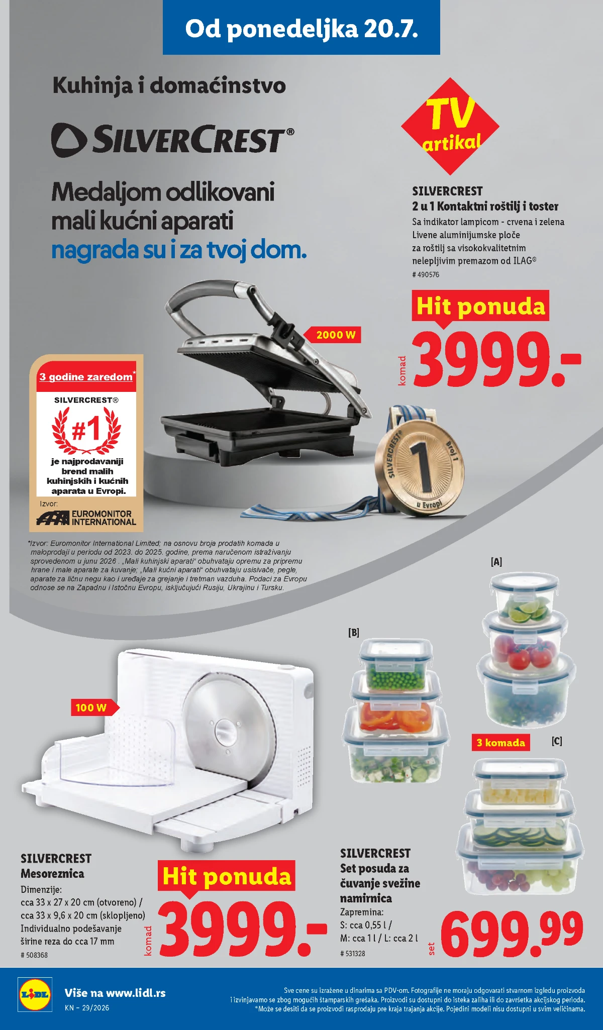 Lidl katalog strana 96 – Lidl akcije i sniženja početkom juna 2026