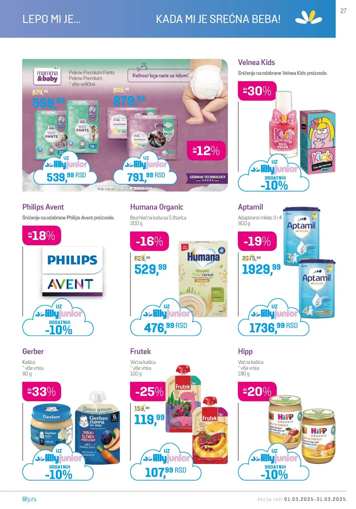 LILLY DROGERIE KATALOG AKCIJA