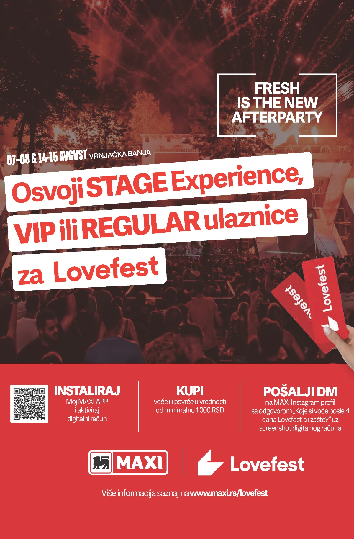 Maxi katalog – Lovefest nagradna igra