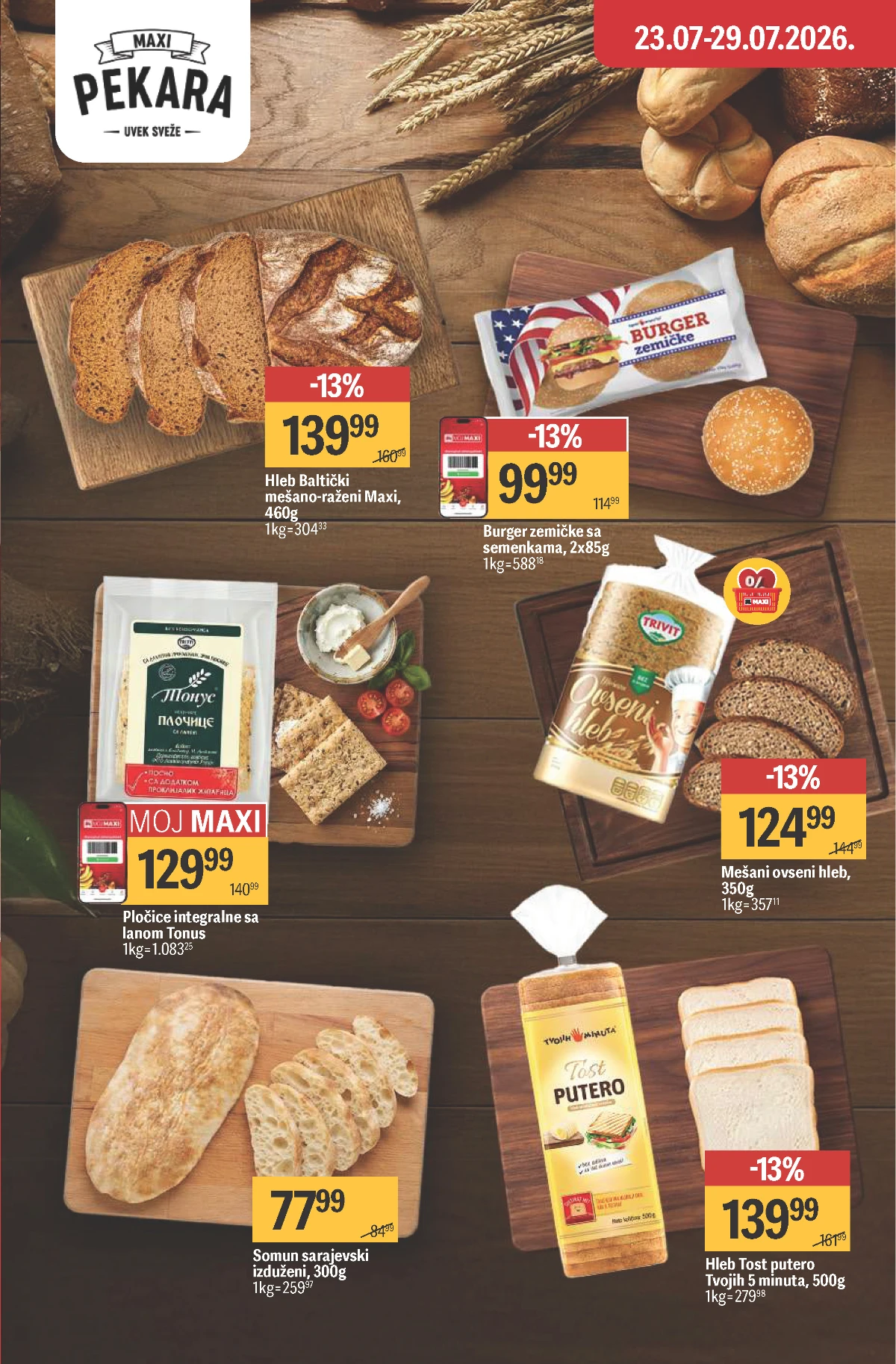 Maxi katalog – pekara i svež hleb