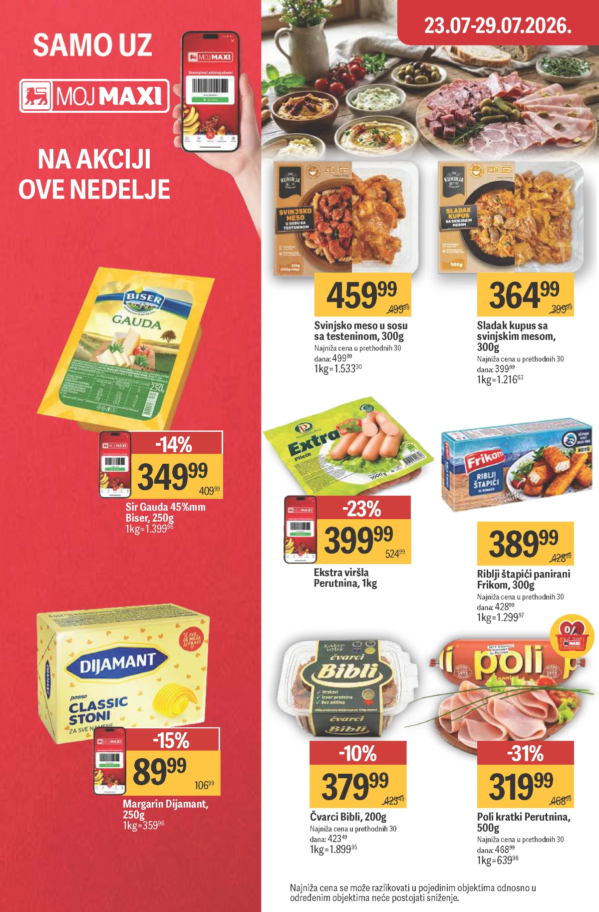 Maxi katalog – delikates i zamrznuti program