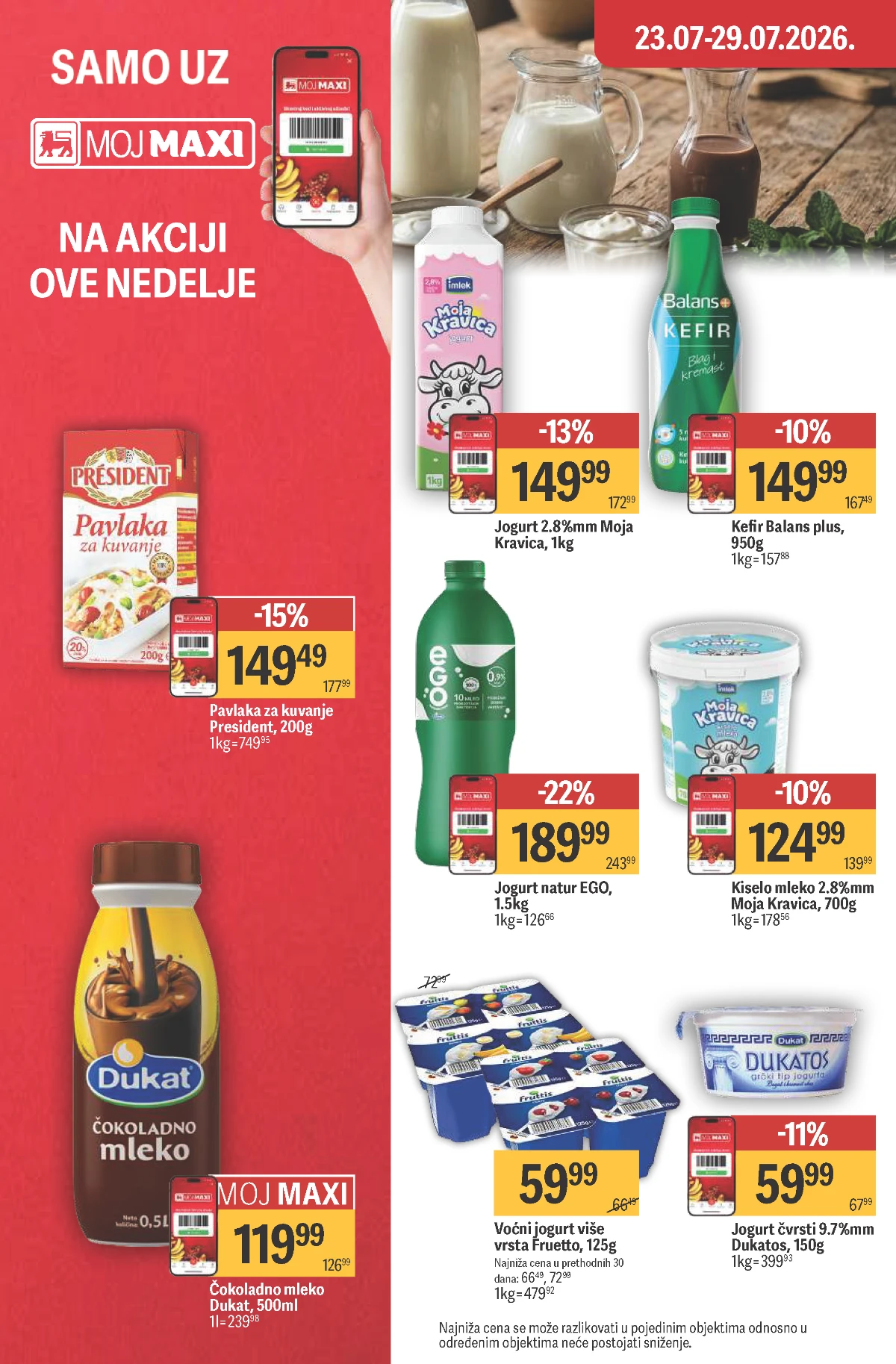 Maxi katalog – nova nedeljna akcija