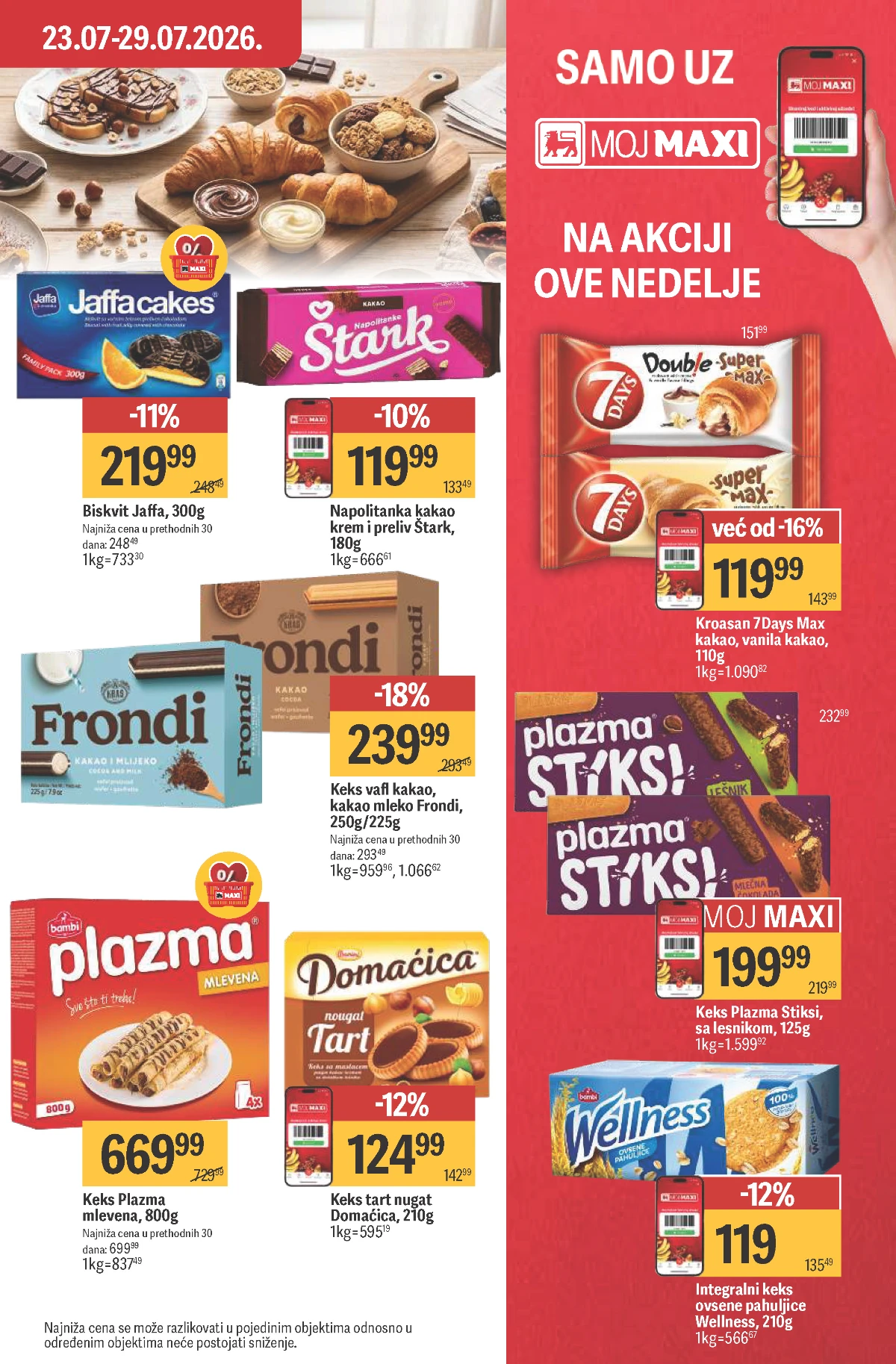 Maxi katalog – nastavak akcijske ponude