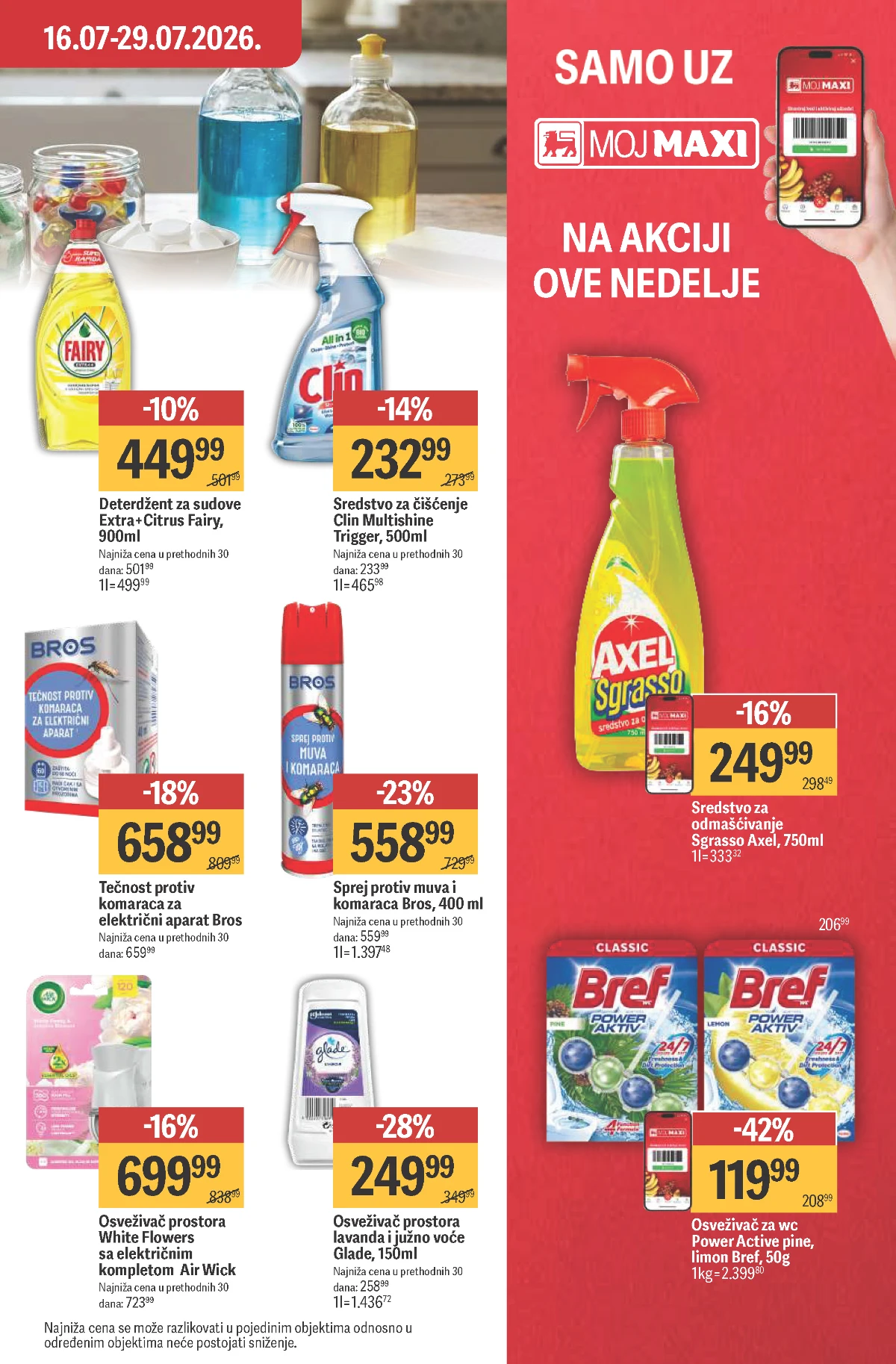 Maxi katalog – akcijske cene