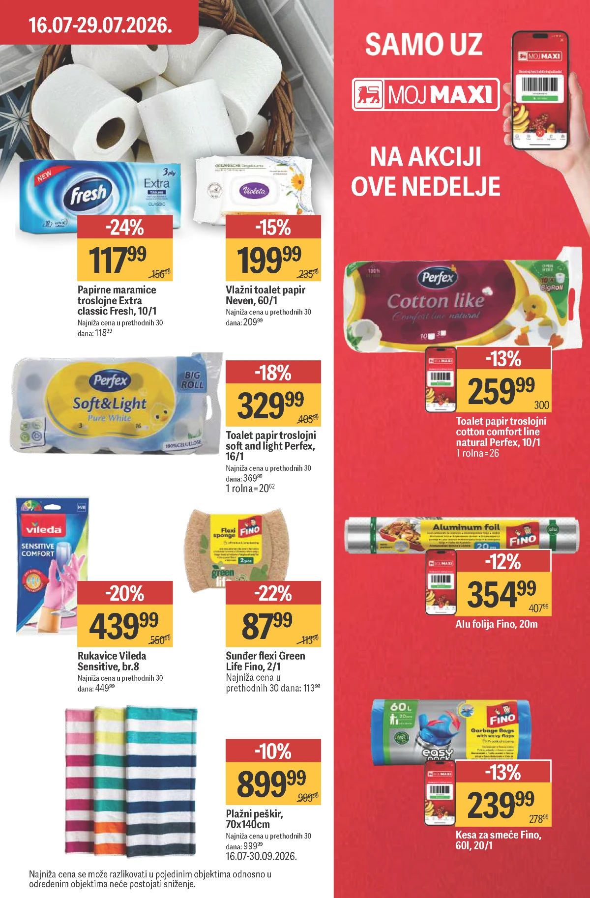 Maxi katalog – nedeljna ponuda