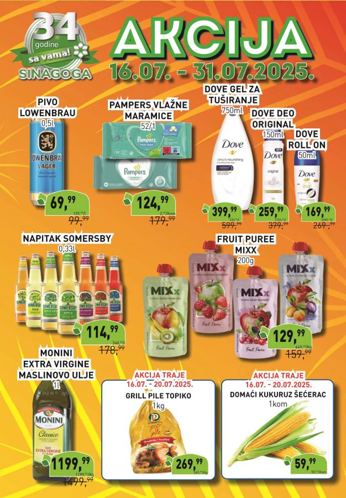 Sinagoga katalog – Akcija sniženja do 31.07.2025.
