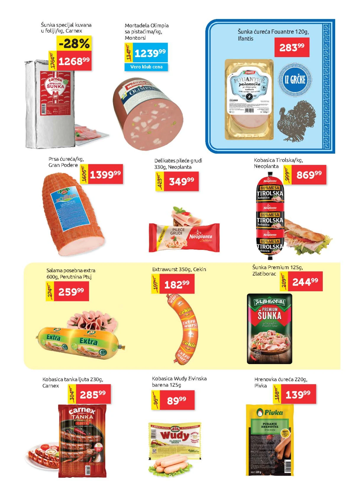 Super VERO katalog – šunke, salame i kobasice