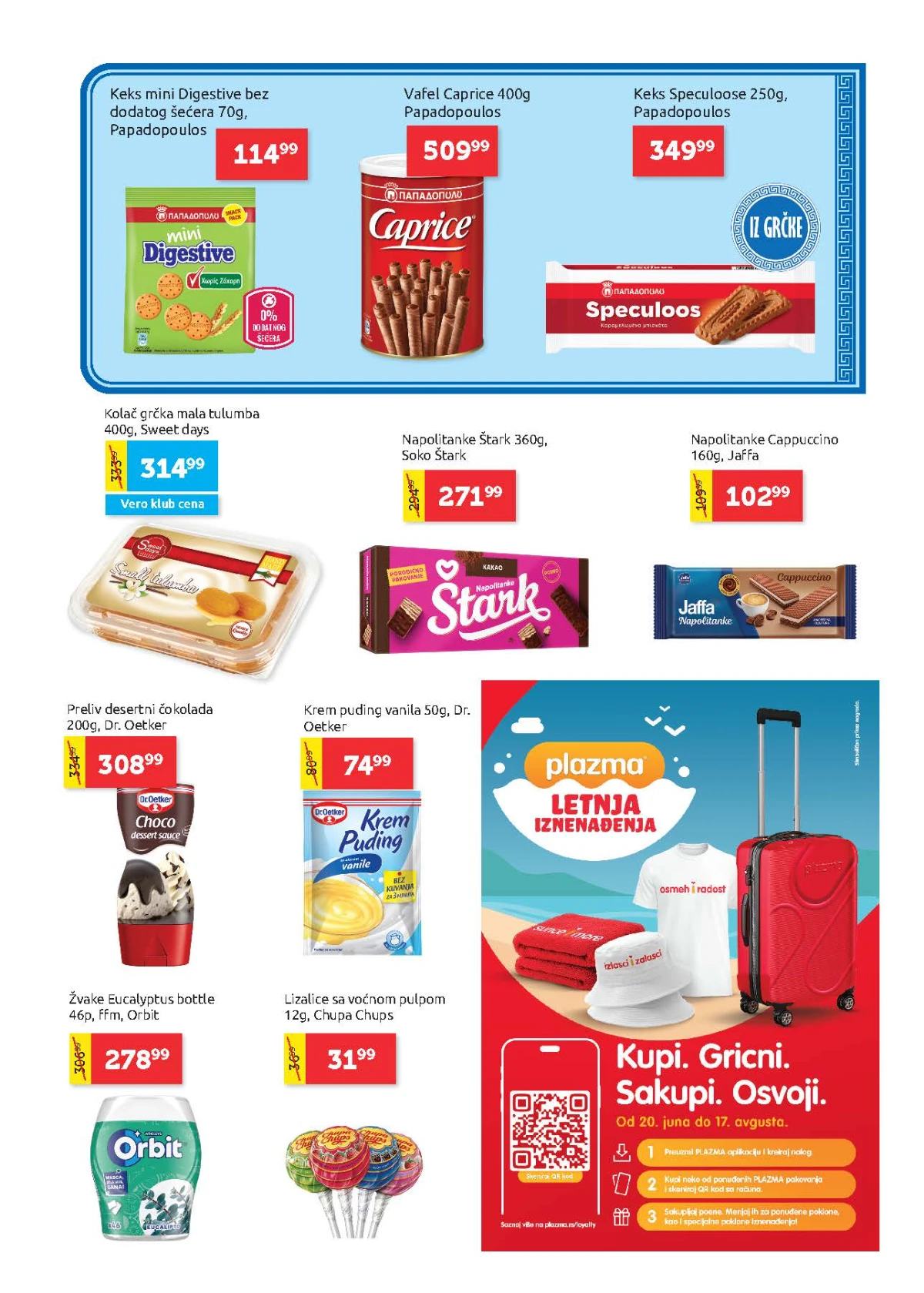 Super VERO katalog – keks, napolitanke i deserti