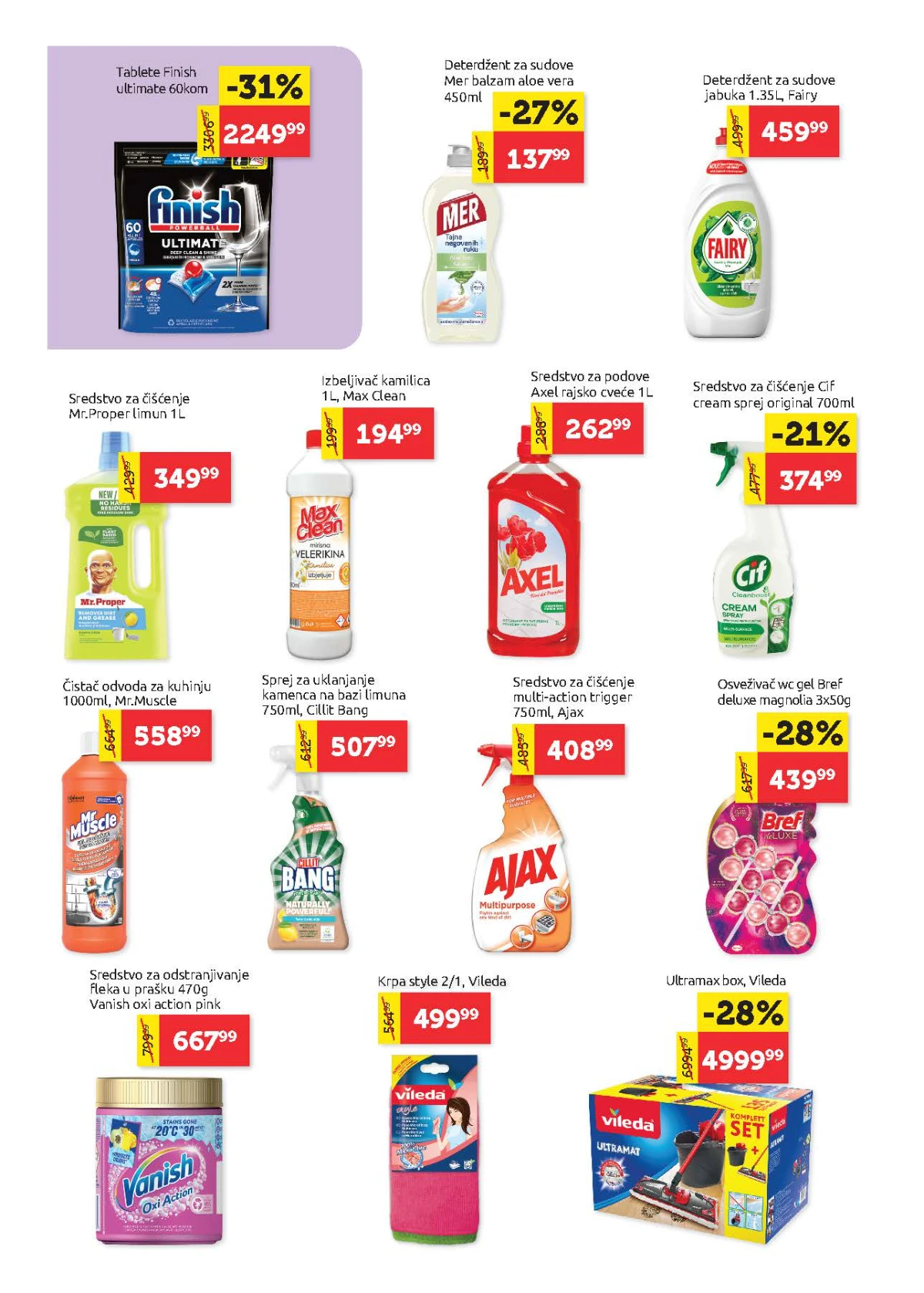 Super VERO katalog – šamponi, gelovi i proizvodi za ličnu negu