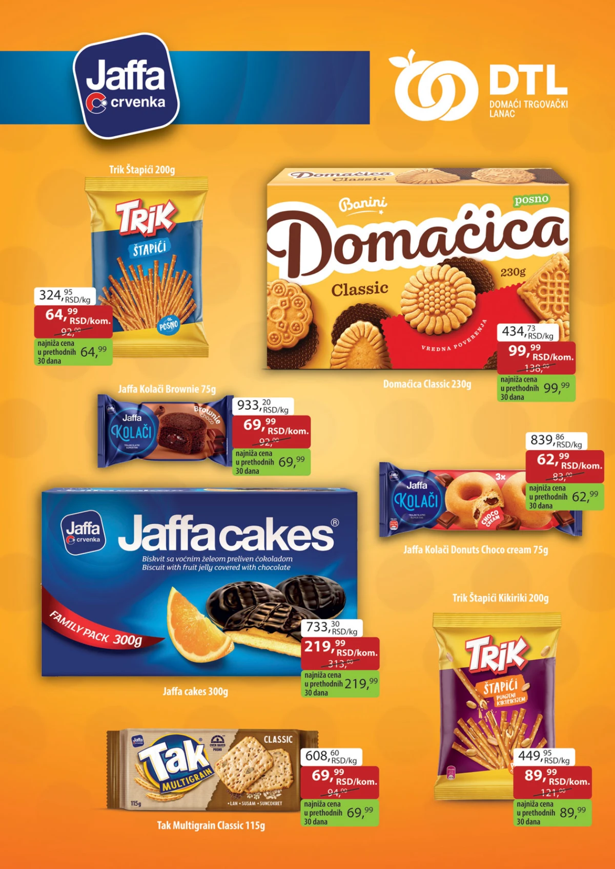 DTL Zlatan Trag katalog – kafa, slatkiši, grickalice i napici na akciji