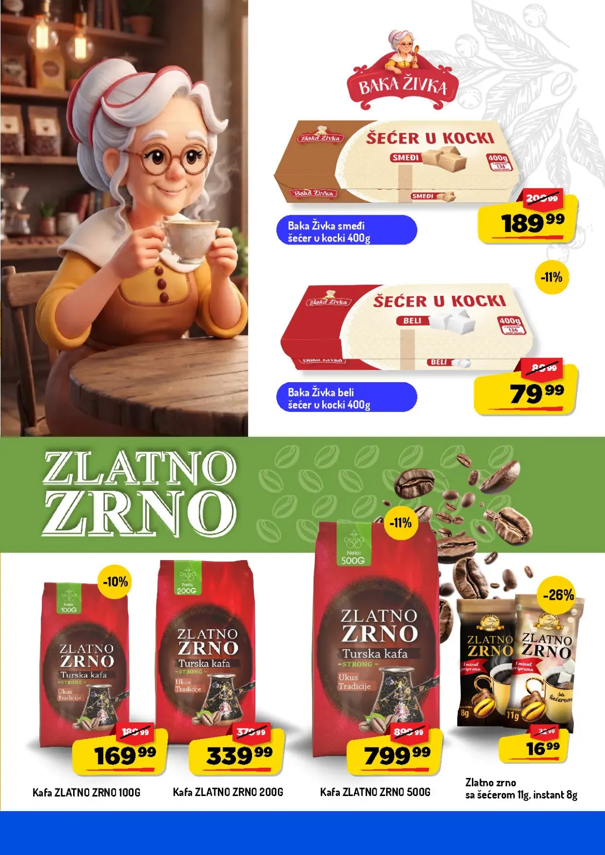 AMAN Dani kafe – Zlatno zrno kafa i Baka Živka šećer u kocki