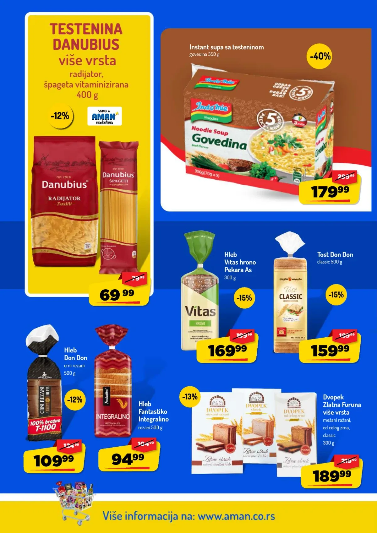 AMAN katalog do 13.09.2026. – instant supa sa testeninom snižena 40% i Don Don tost na akciji