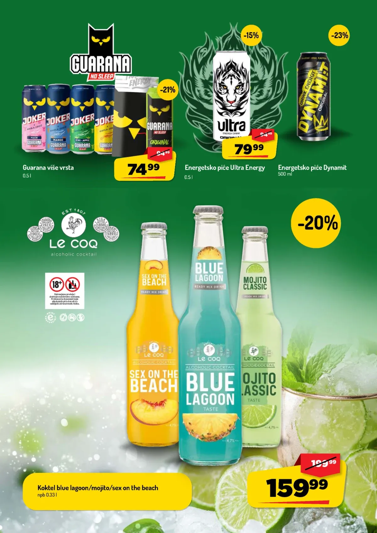 AMAN katalog do 13.09.2026. – Dynamit i Guarana energetski napici na akciji