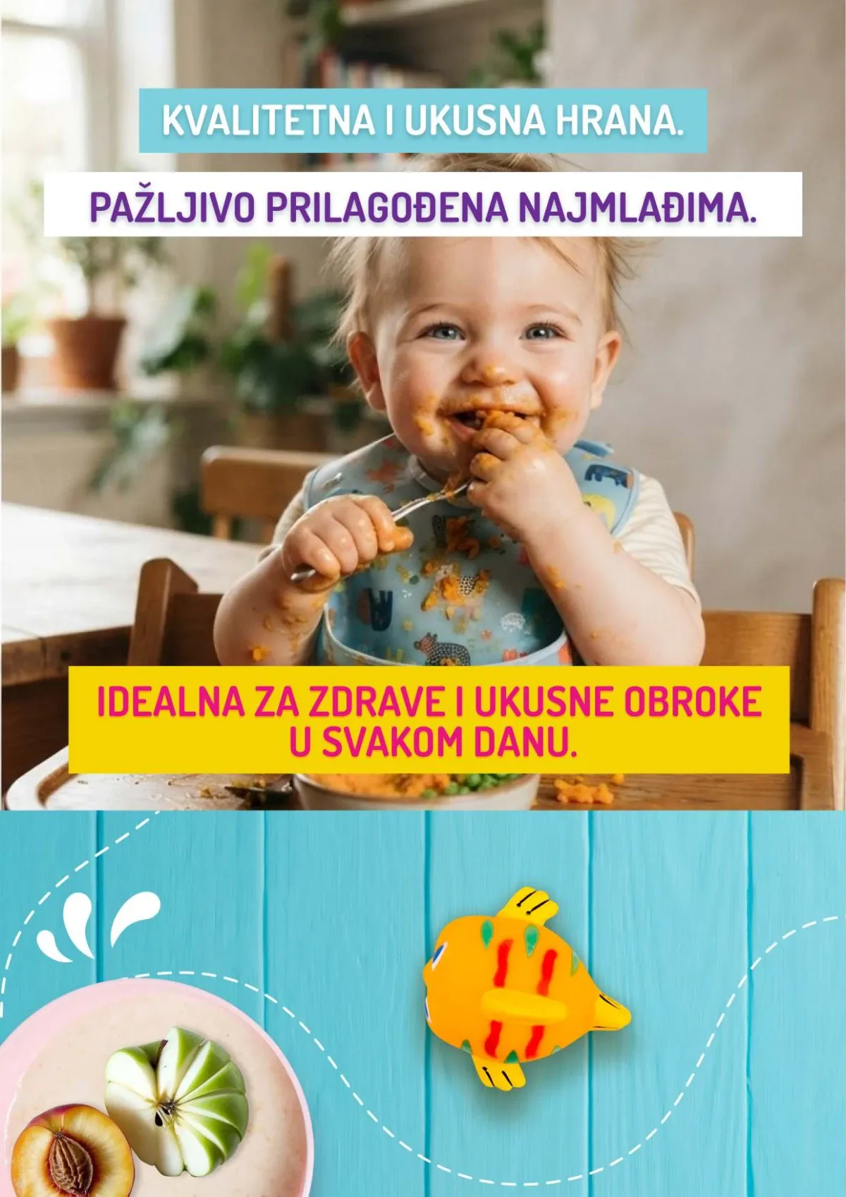 AMAN ponuda – kvalitetna hrana i obroci pažljivo prilagođeni najmlađima