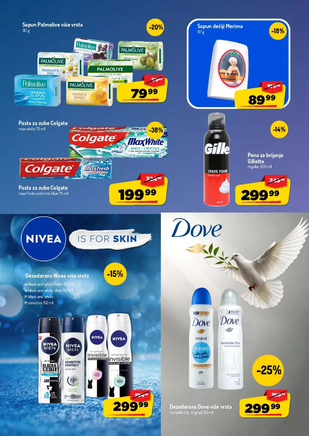 AMAN katalog – Colgate, Nivea, Dove, Gillette i Palmolive