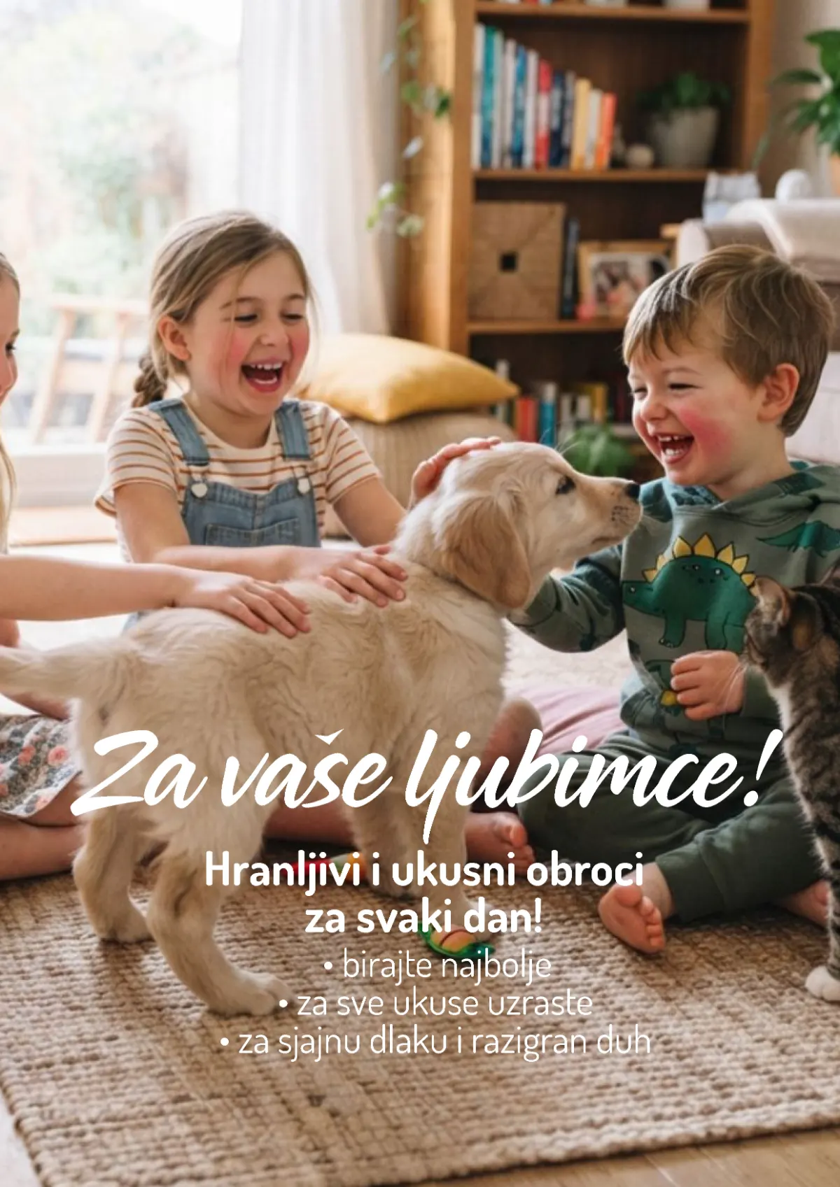 AMAN katalog do 25.10.2026. – za vaše ljubimce AMAN katalog, strana 42 – promotivna stranica ponude hrane za kućne ljubimce
