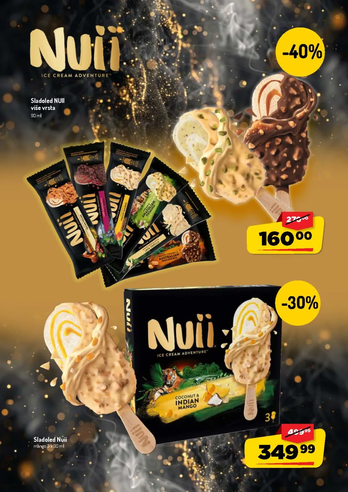 AMAN katalog do 16.08.2026. – NUII premium sladoledi na akciji