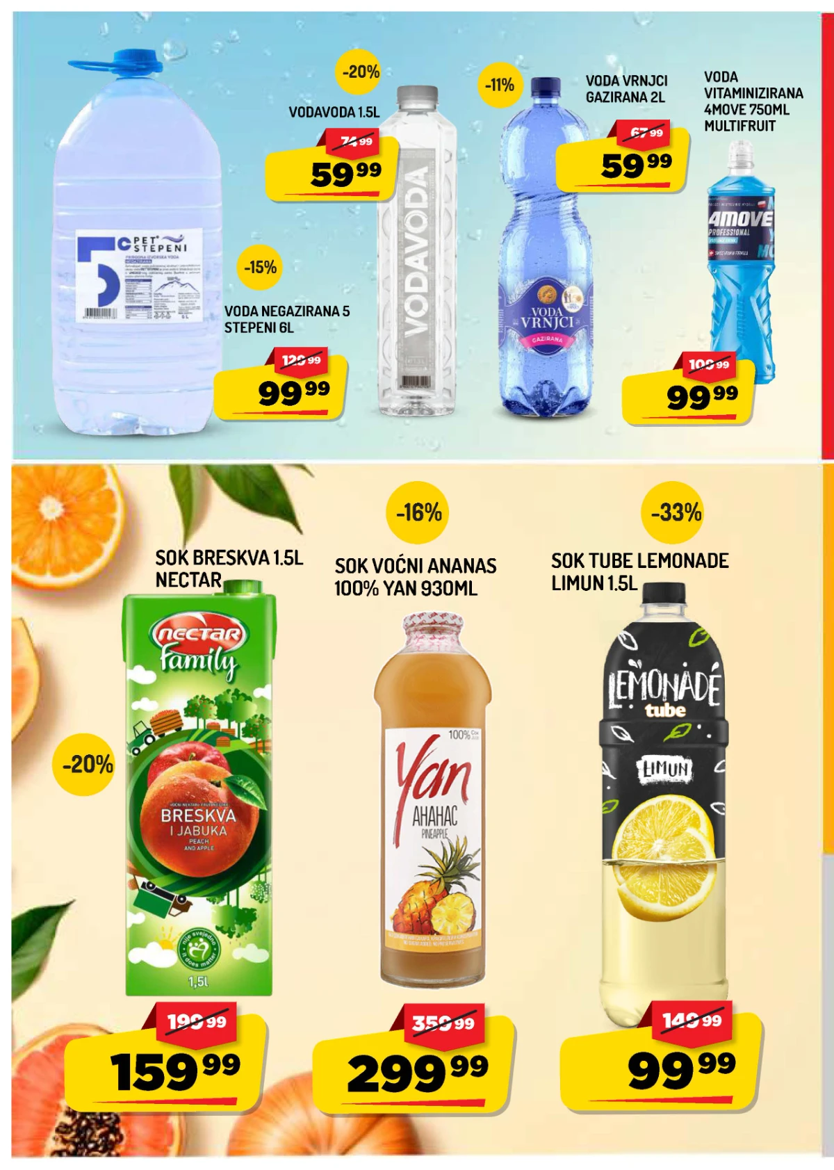 Aman katalog do 20.08.2026. – voda i sokovi na akciji