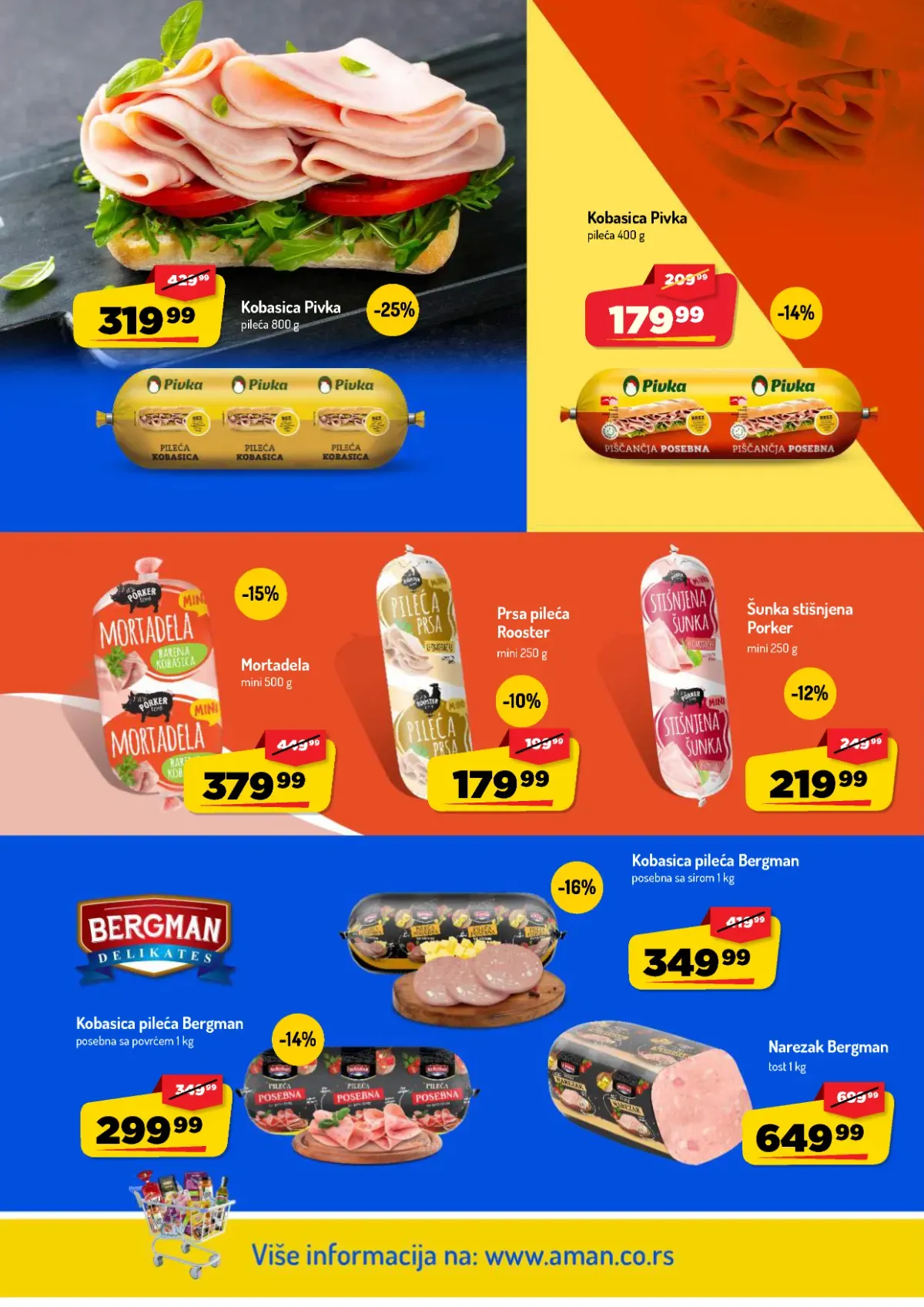 AMAN katalog – strana 4 AMAN katalog do 11.10.2026. – strana 4, kobasice i mesne prerađevine