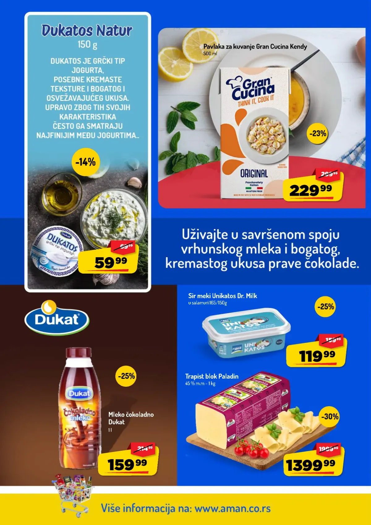AMAN katalog – strana 10 AMAN katalog do 11.10.2026. – strana 10, mlečni proizvodi