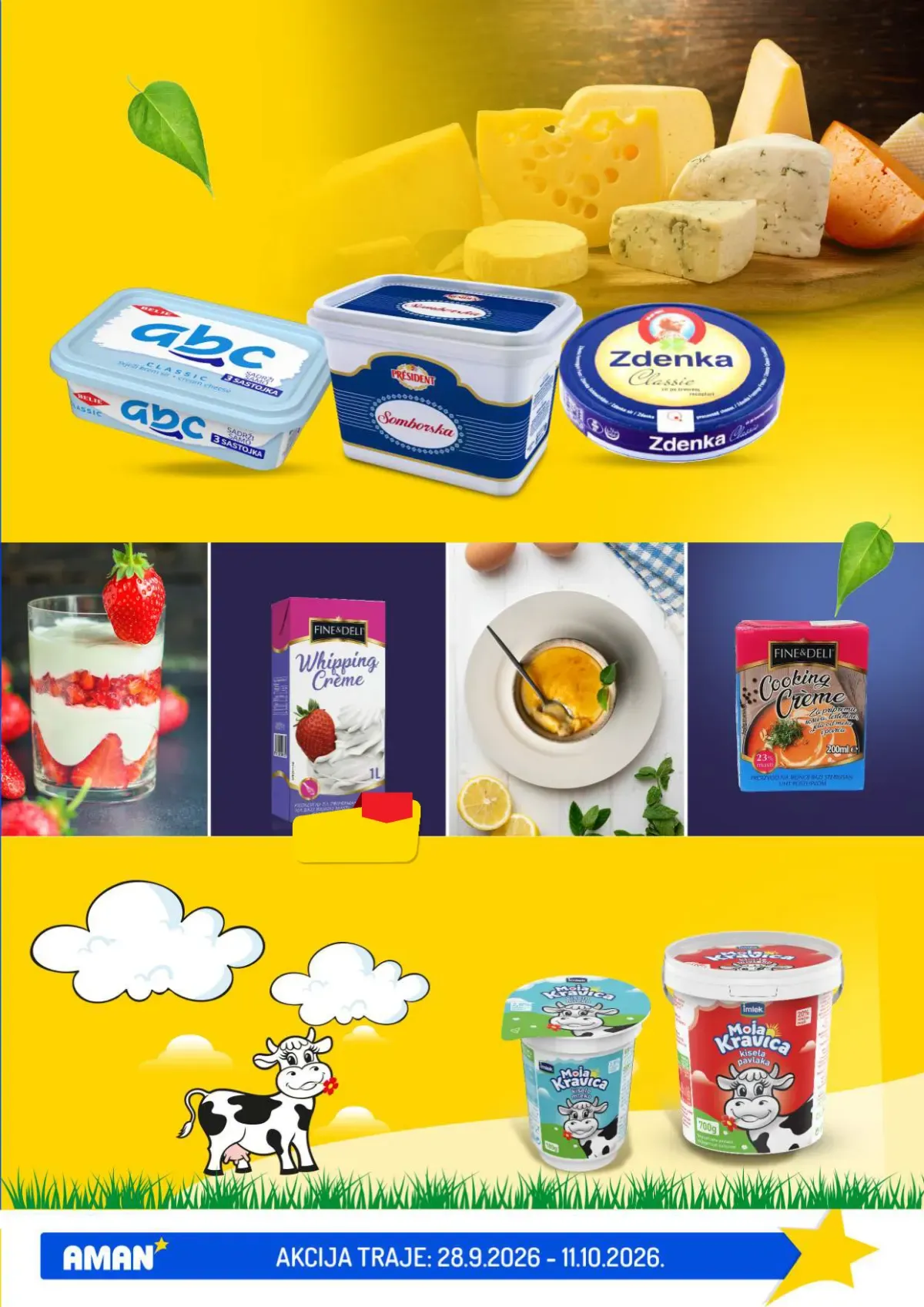 AMAN katalog – strana 11 AMAN katalog do 11.10.2026. – strana 11, sir i pavlaka