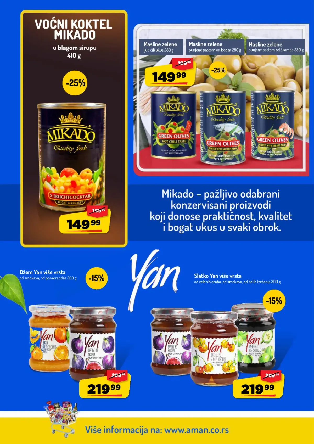 AMAN katalog – strana 14 AMAN katalog do 11.10.2026. – strana 14, masline, džem i slatko