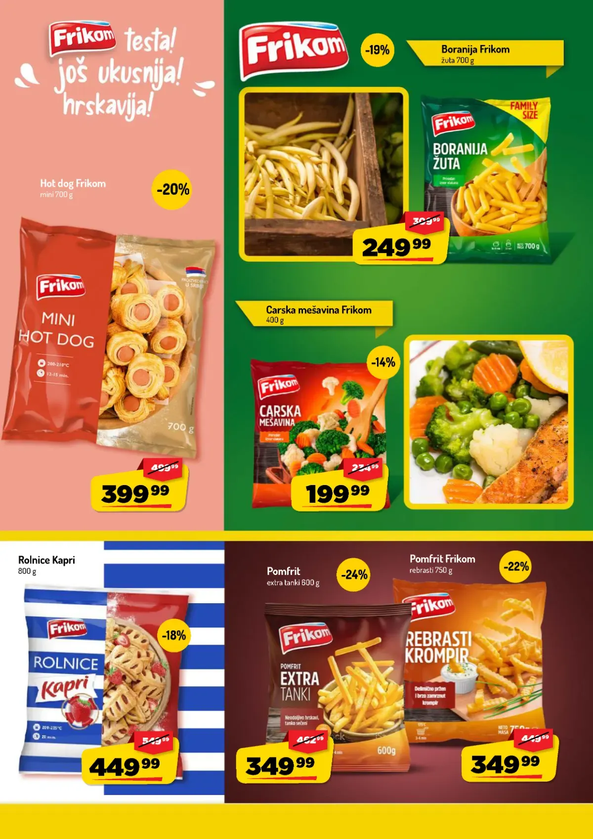 AMAN katalog – strana 16 AMAN katalog do 11.10.2026. – strana 16, Frikom smrznuti proizvodi