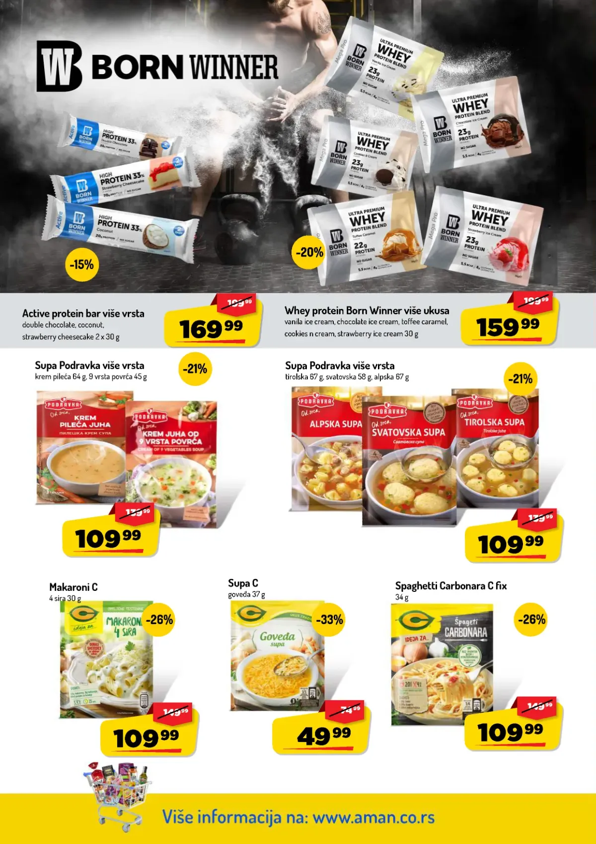 AMAN katalog – strana 18 AMAN katalog do 11.10.2026. – strana 18, supe i proteinski proizvodi
