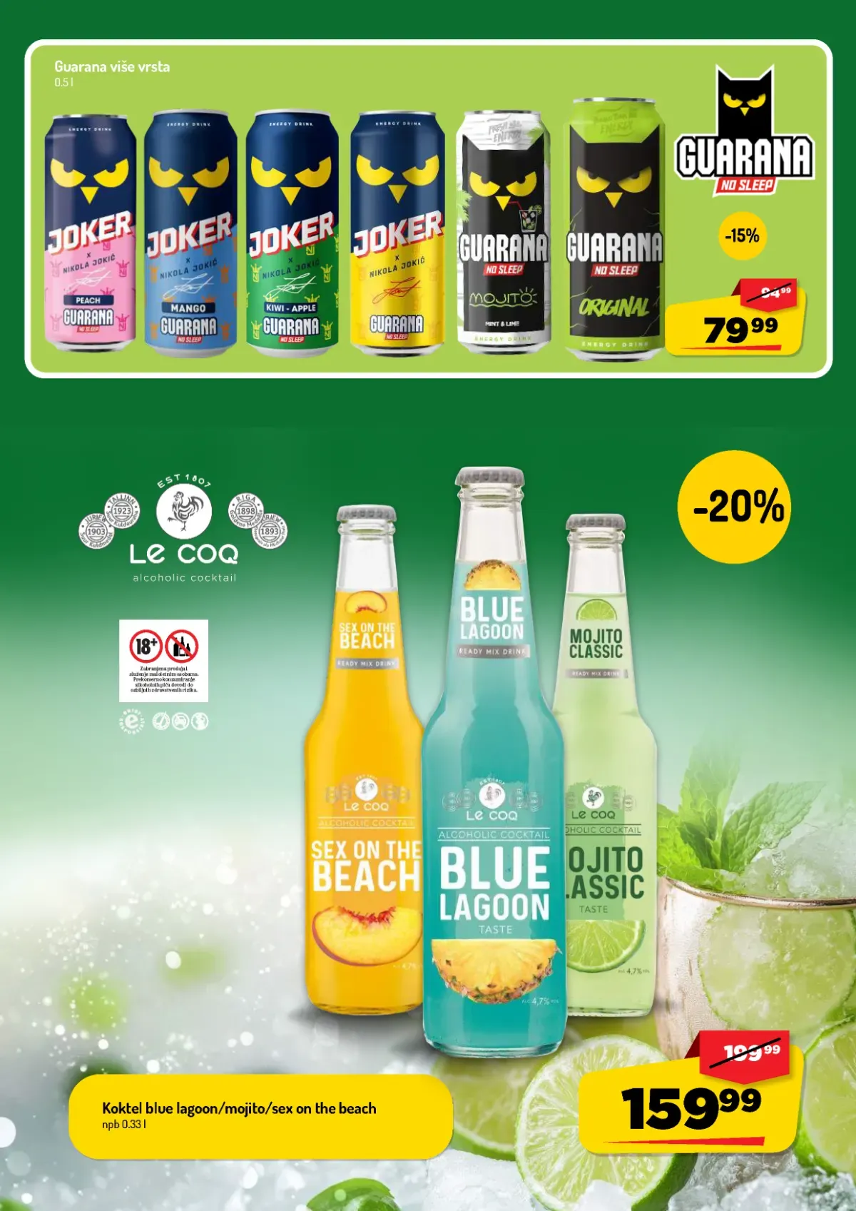 AMAN katalog – strana 23 AMAN katalog do 11.10.2026. – strana 23, Guarana i kokteli