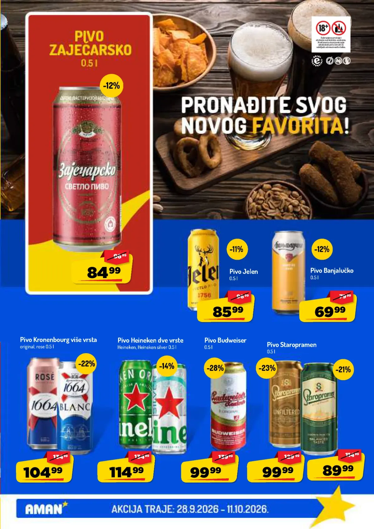 AMAN katalog – strana 29 AMAN katalog do 11.10.2026. – strana 29, pivo