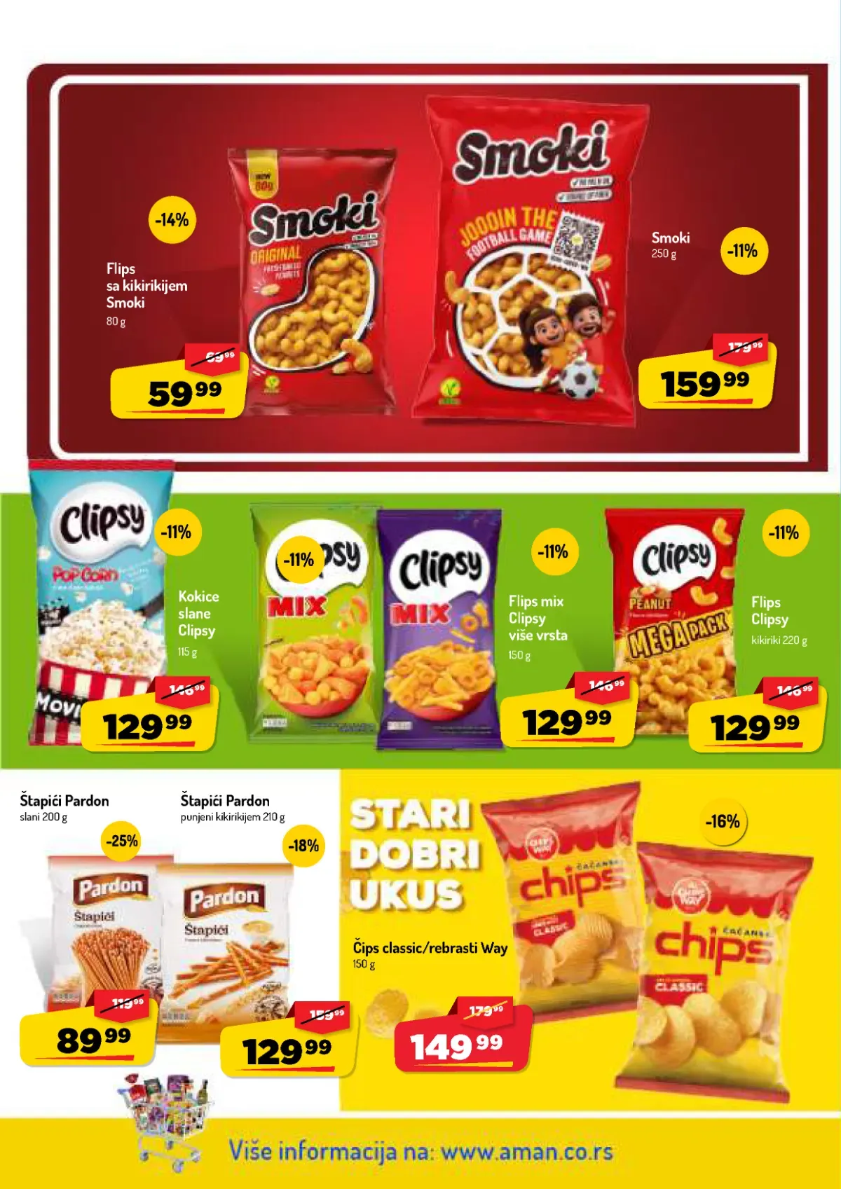 AMAN katalog – strana 30 AMAN katalog do 11.10.2026. – strana 30, grickalice